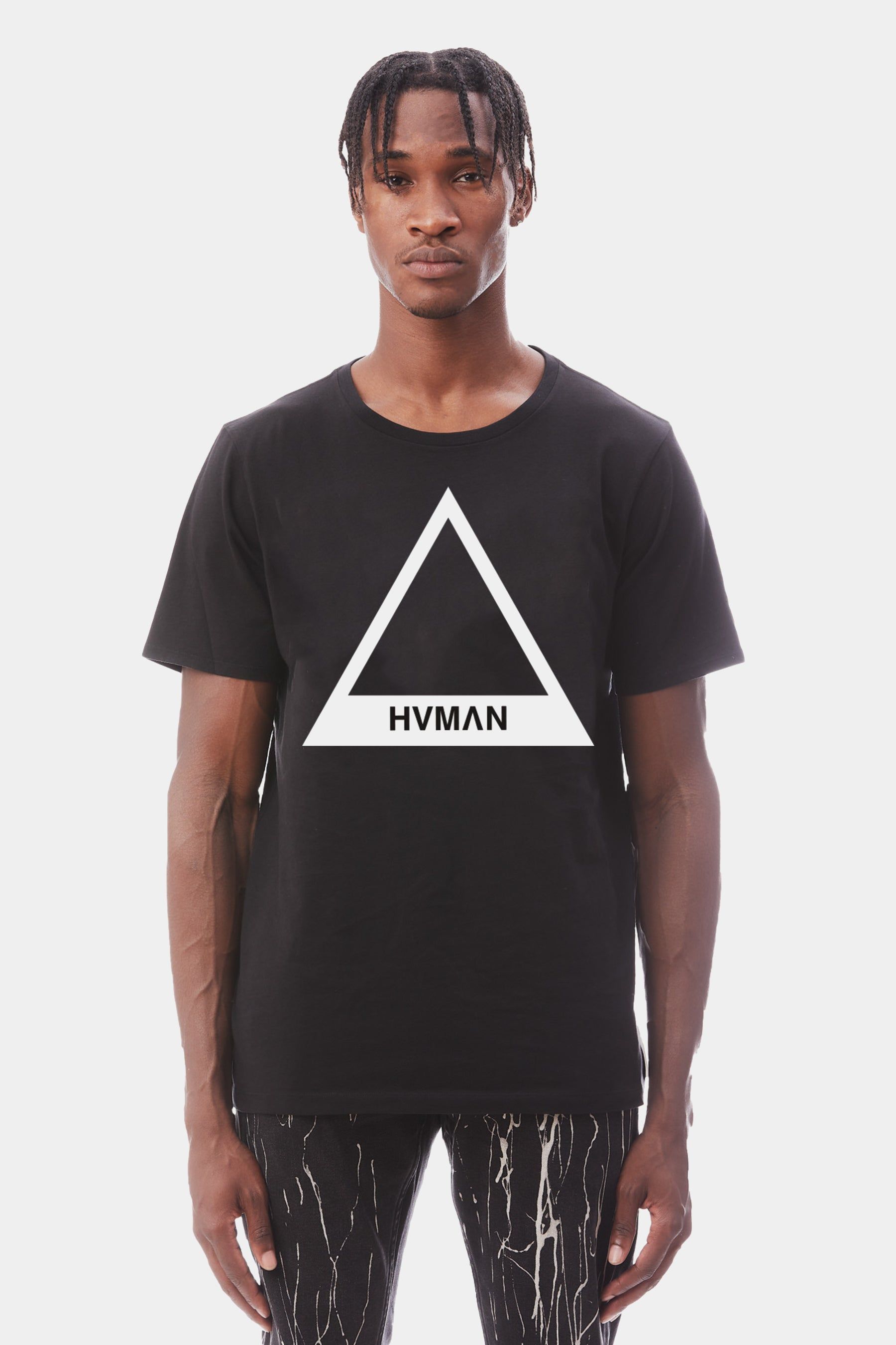 Triangle Basic Logo Crew Neck T-Shirt sold by Lord & Taylor