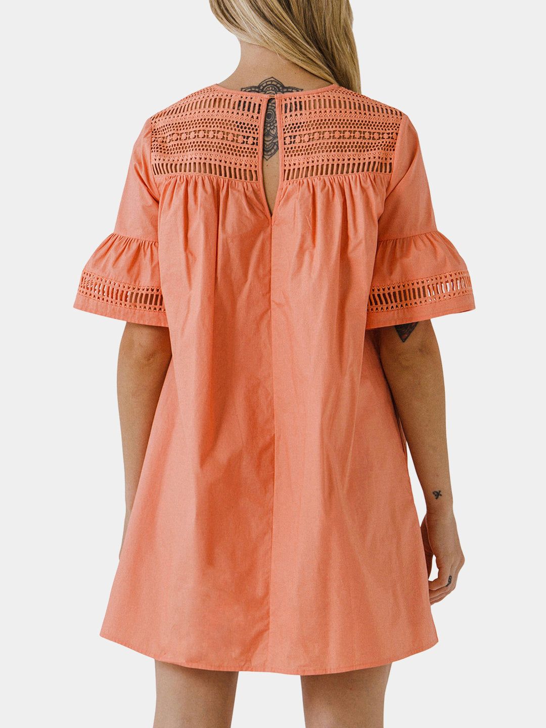 Lace Detail Mini Dress sold by Lord & Taylor product image thumbnail 10