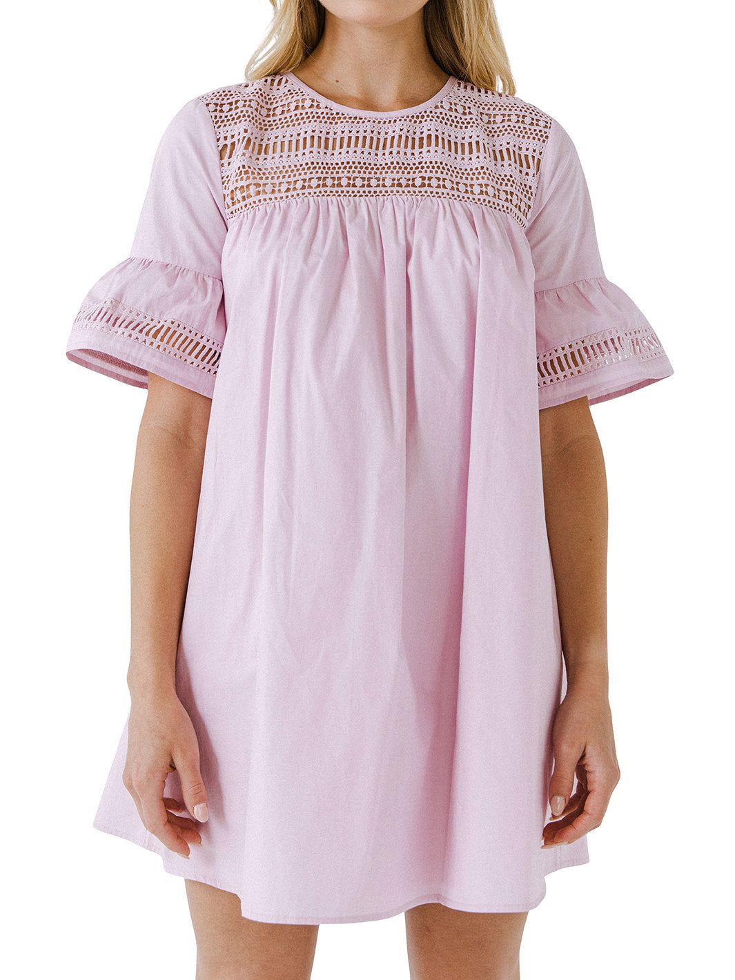 Lace Detail Mini Dress sold by Lord & Taylor product image thumbnail 7