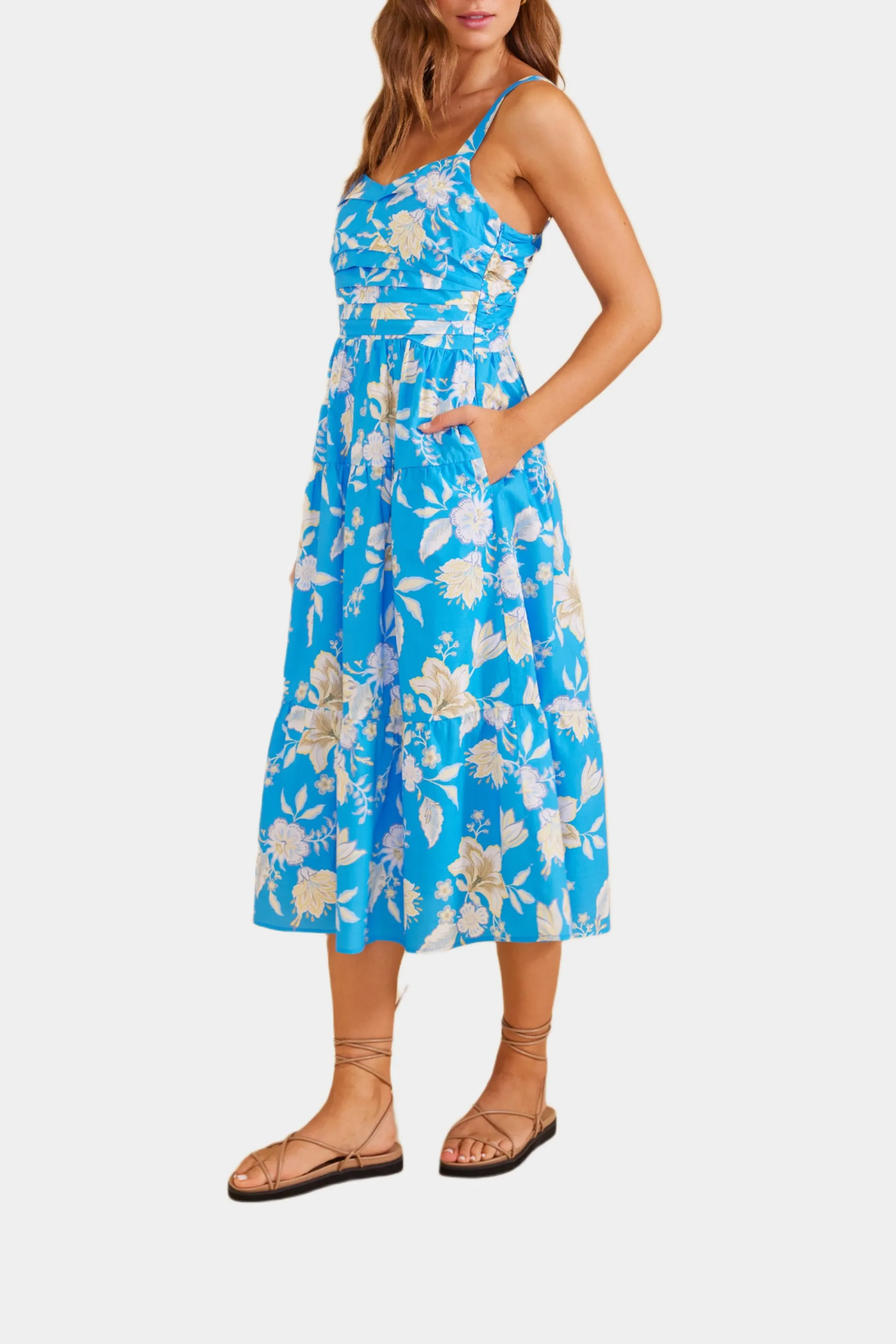 ZINNIA MIDI SUNDRESS sold by Lord & Taylor product image thumbnail 3