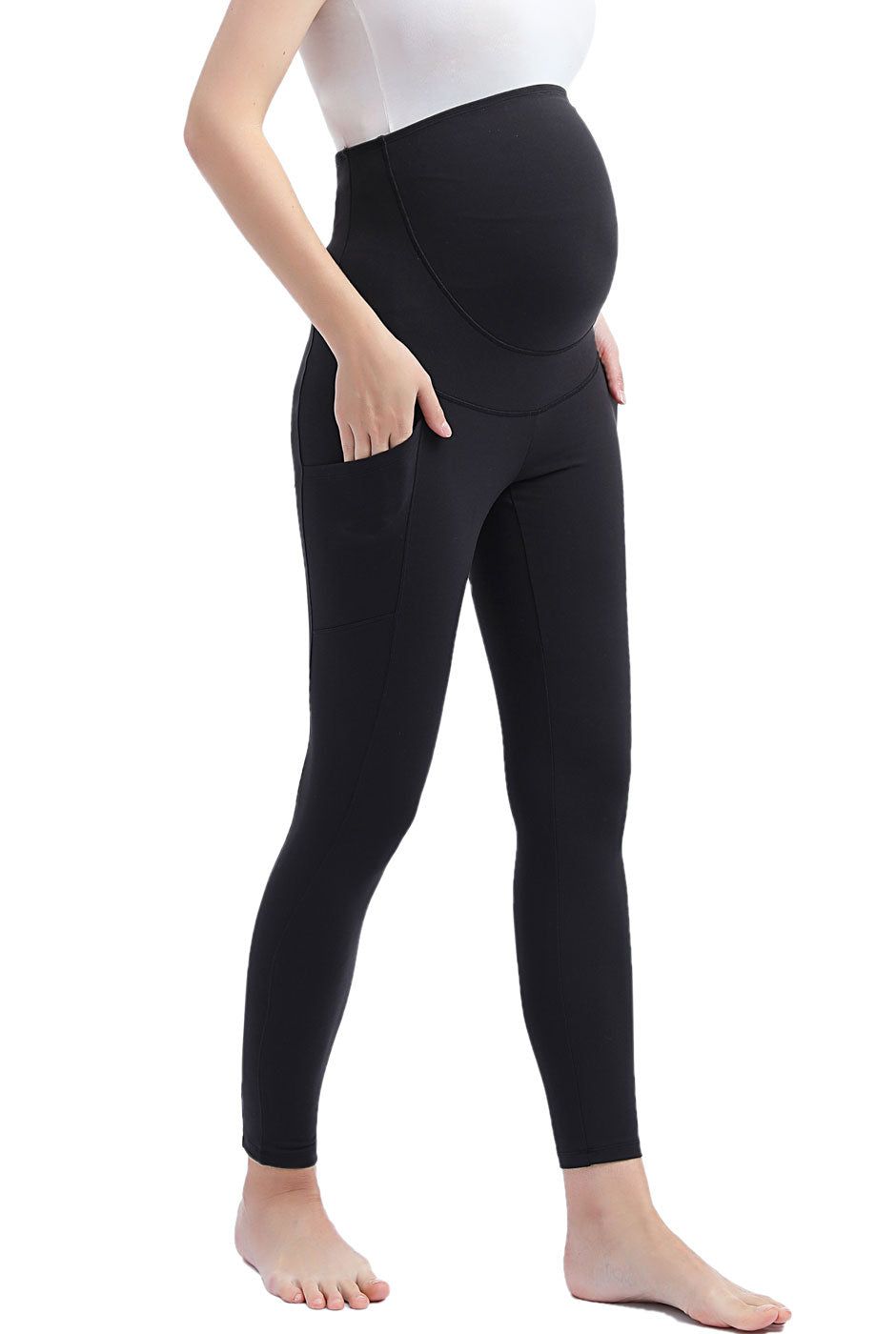 Sol Belly & Back Support Pocket Maternity Leggings sold by Lord & Taylor product image thumbnail 5