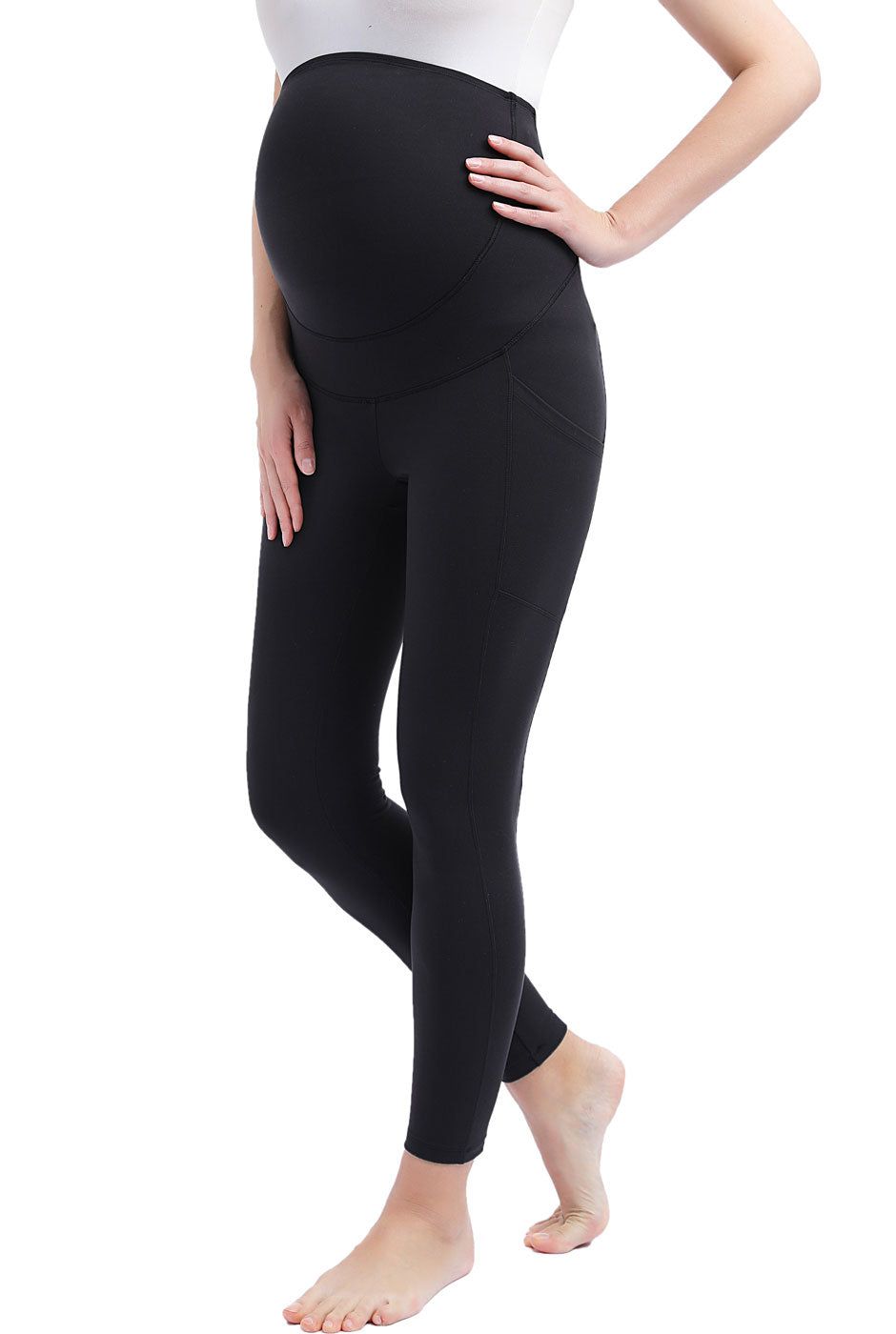 Sol Belly & Back Support Pocket Maternity Leggings sold by Lord & Taylor product image thumbnail 2