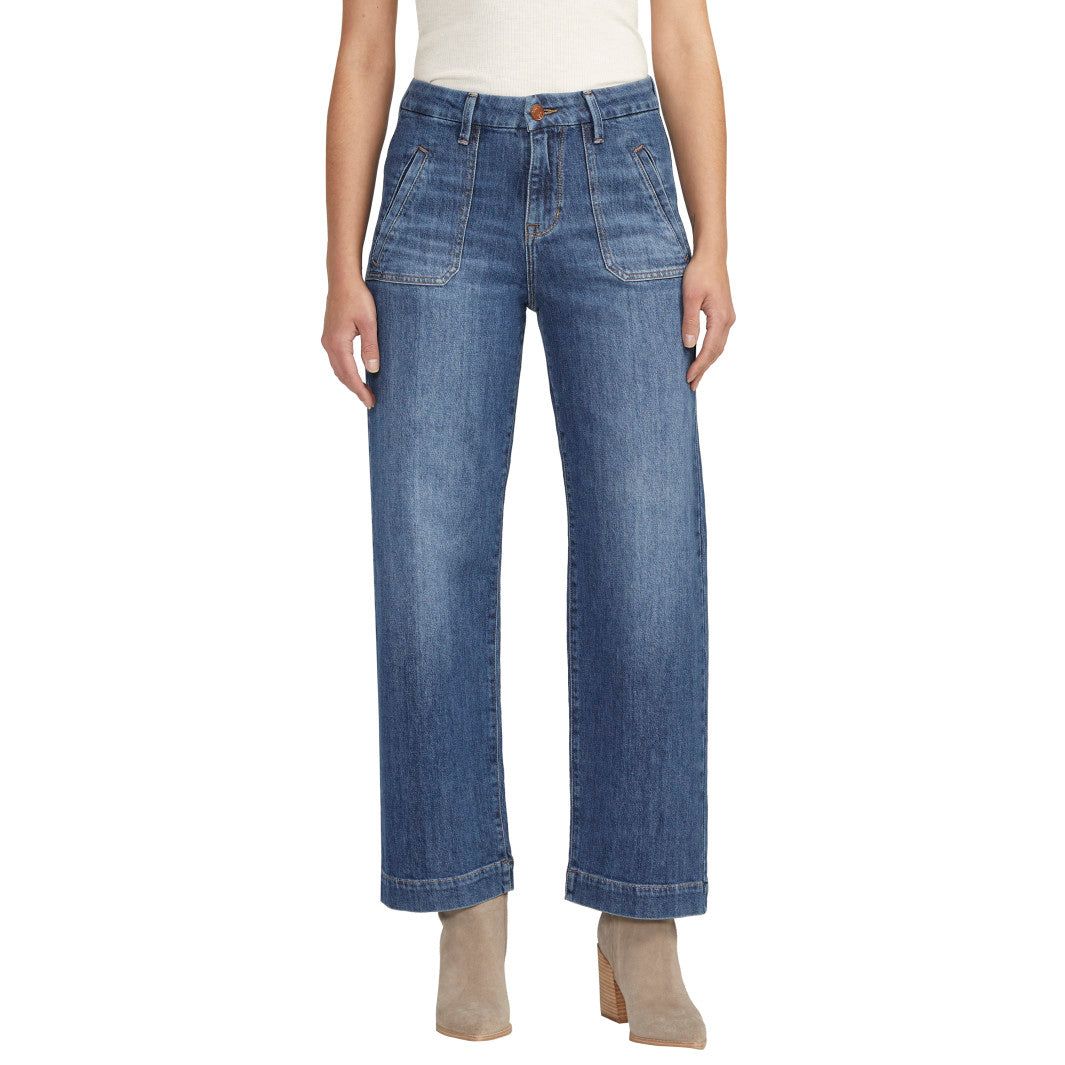 Sophia High Rise Wide Leg Jeans sold by Lord & Taylor
