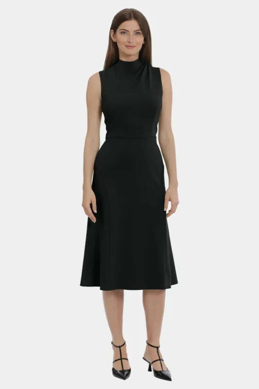 Highneck Sleeveless Midi Dress sold by Lord & Taylor