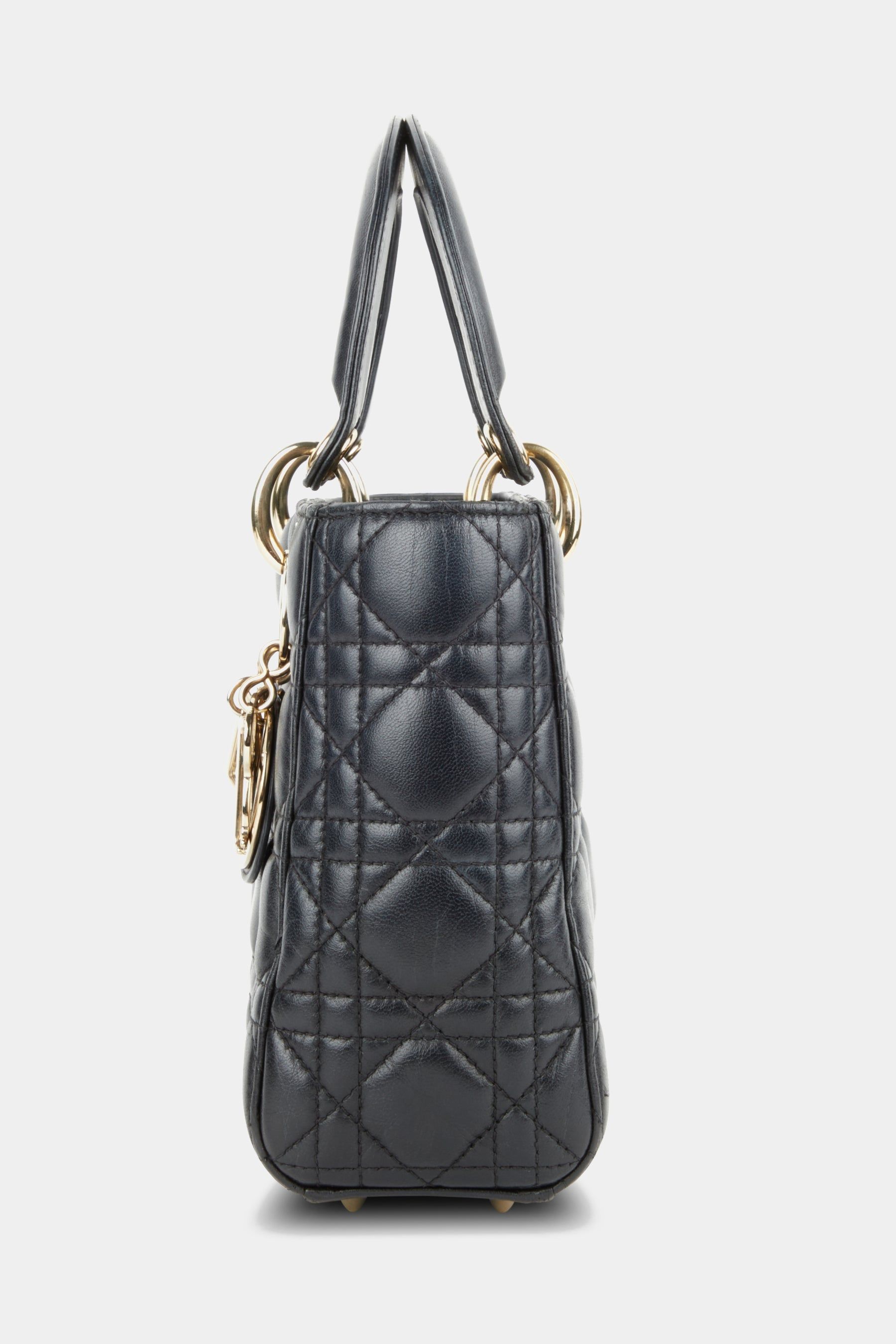 ABC Lady Dior Small Cannage Tote Bag sold by Lord & Taylor product image thumbnail 3