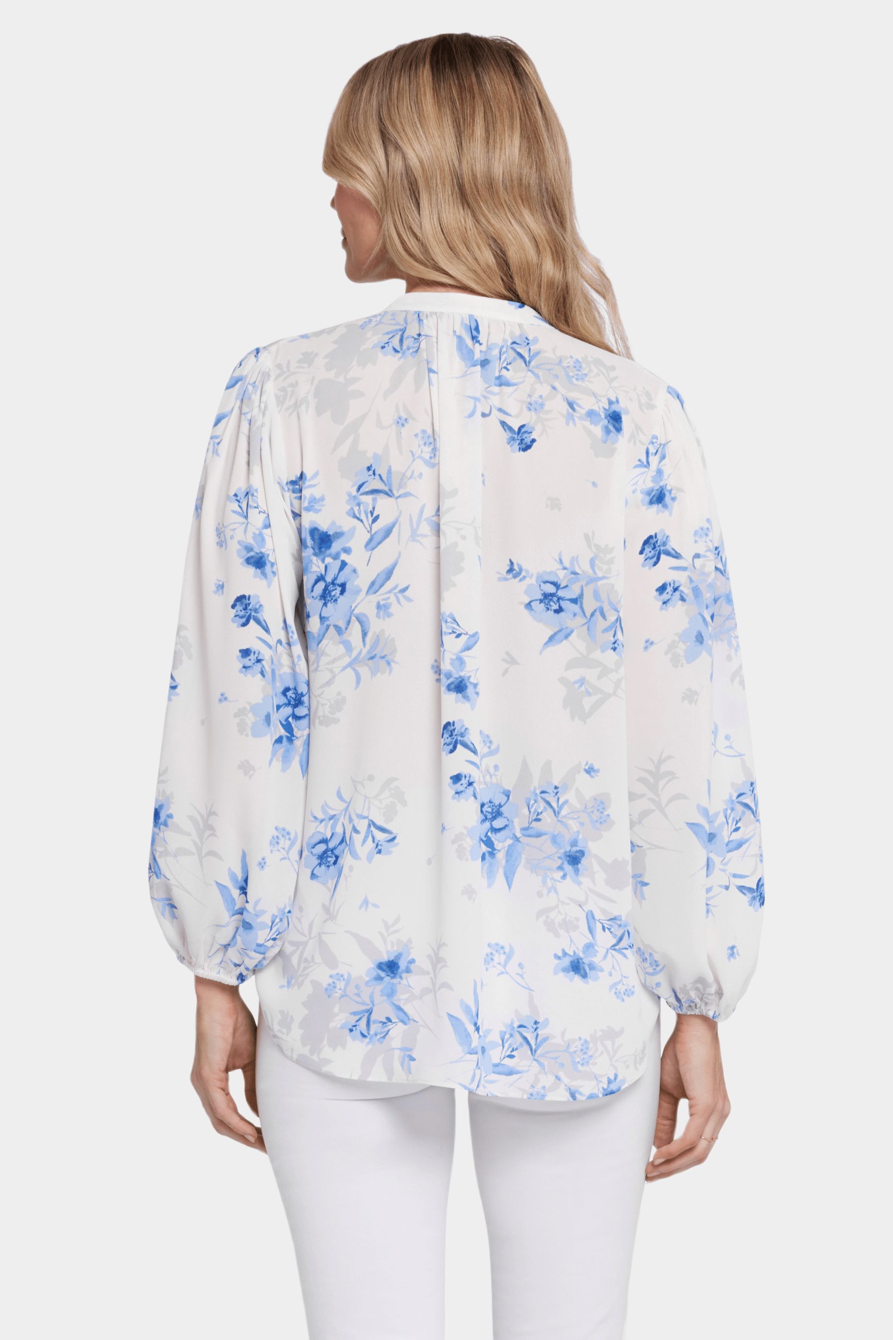 Puff Sleeve Popover Top sold by Lord & Taylor product image thumbnail 2