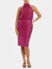 Sleeveless Mock Neck Cocktail Dress sold by Lord & Taylor