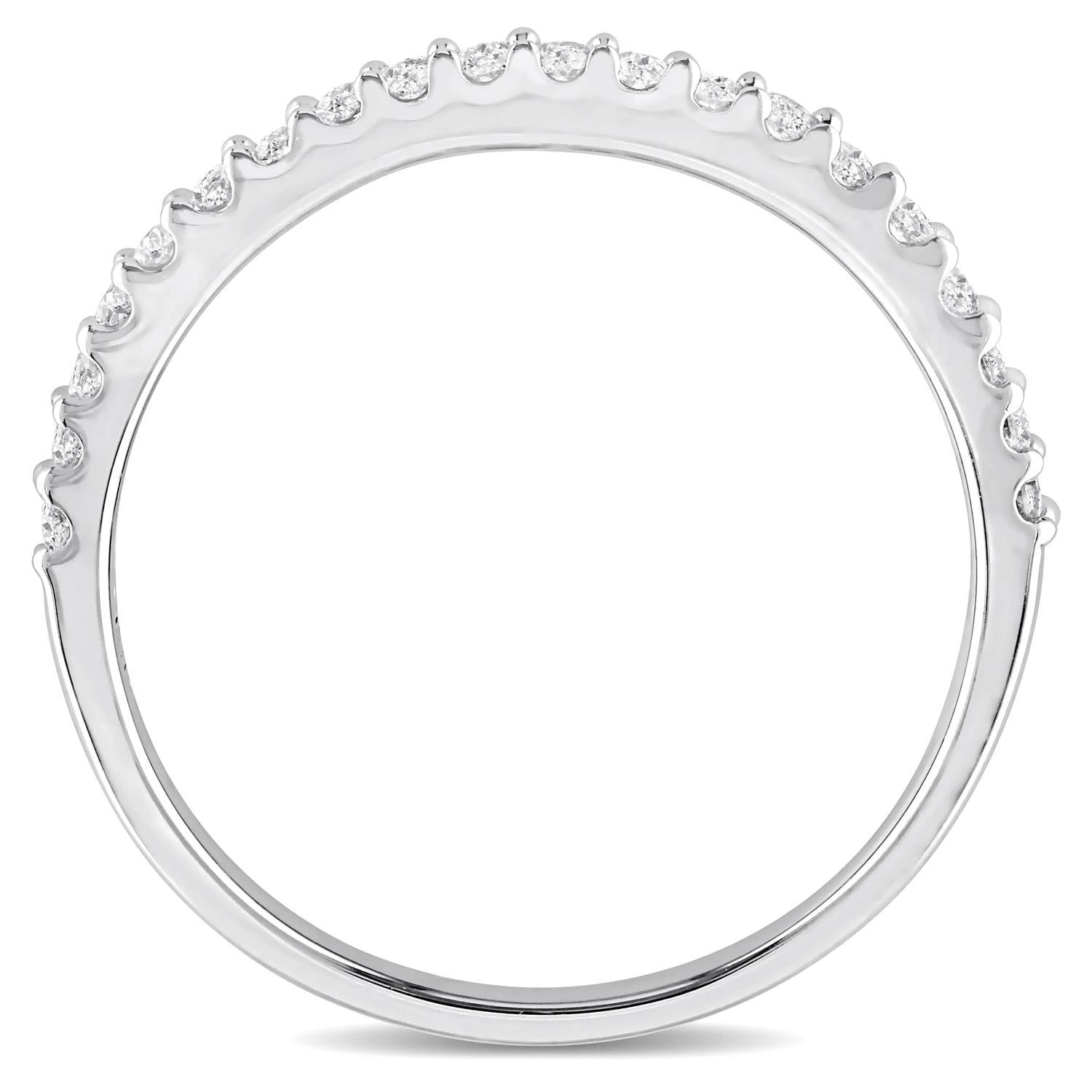 10k White Gold Diamond Ring sold by Lord & Taylor product image thumbnail 3