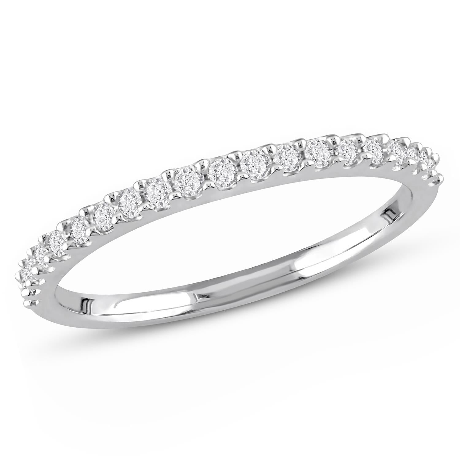 10k White Gold Diamond Ring sold by Lord & Taylor