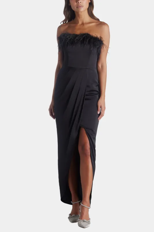 Strapless Gown in Feathers sold by Lord & Taylor