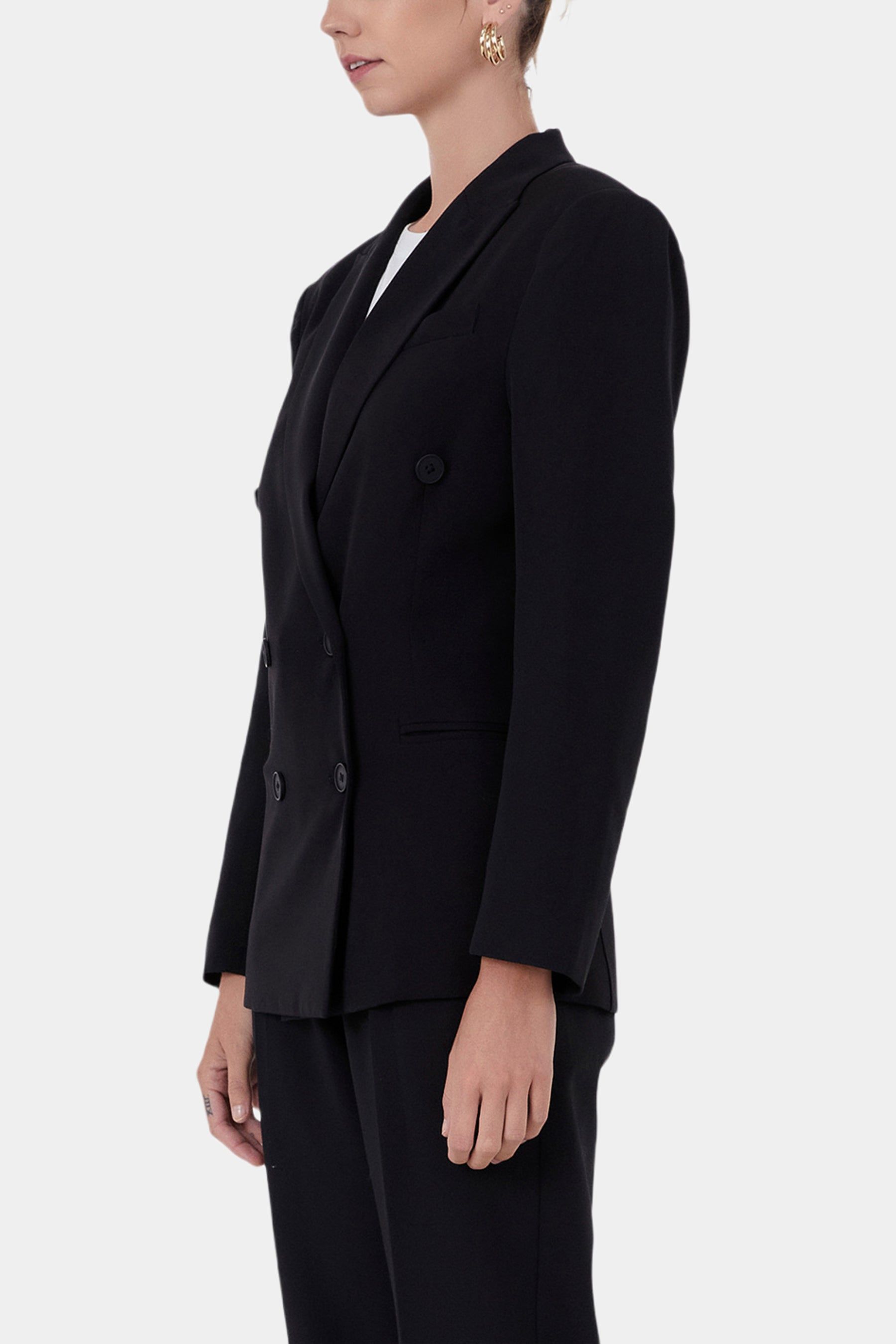 Double Breasted Basic Blazer sold by Lord & Taylor product image thumbnail 8