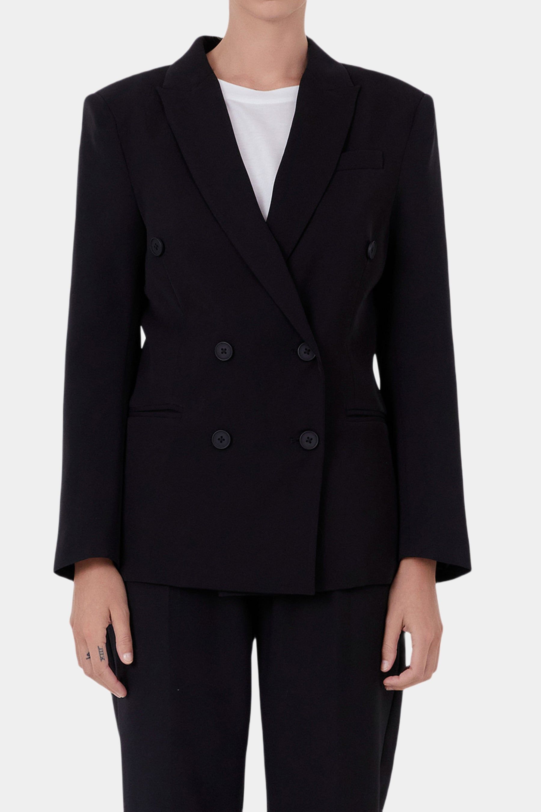 Double Breasted Basic Blazer sold by Lord & Taylor product image thumbnail 10