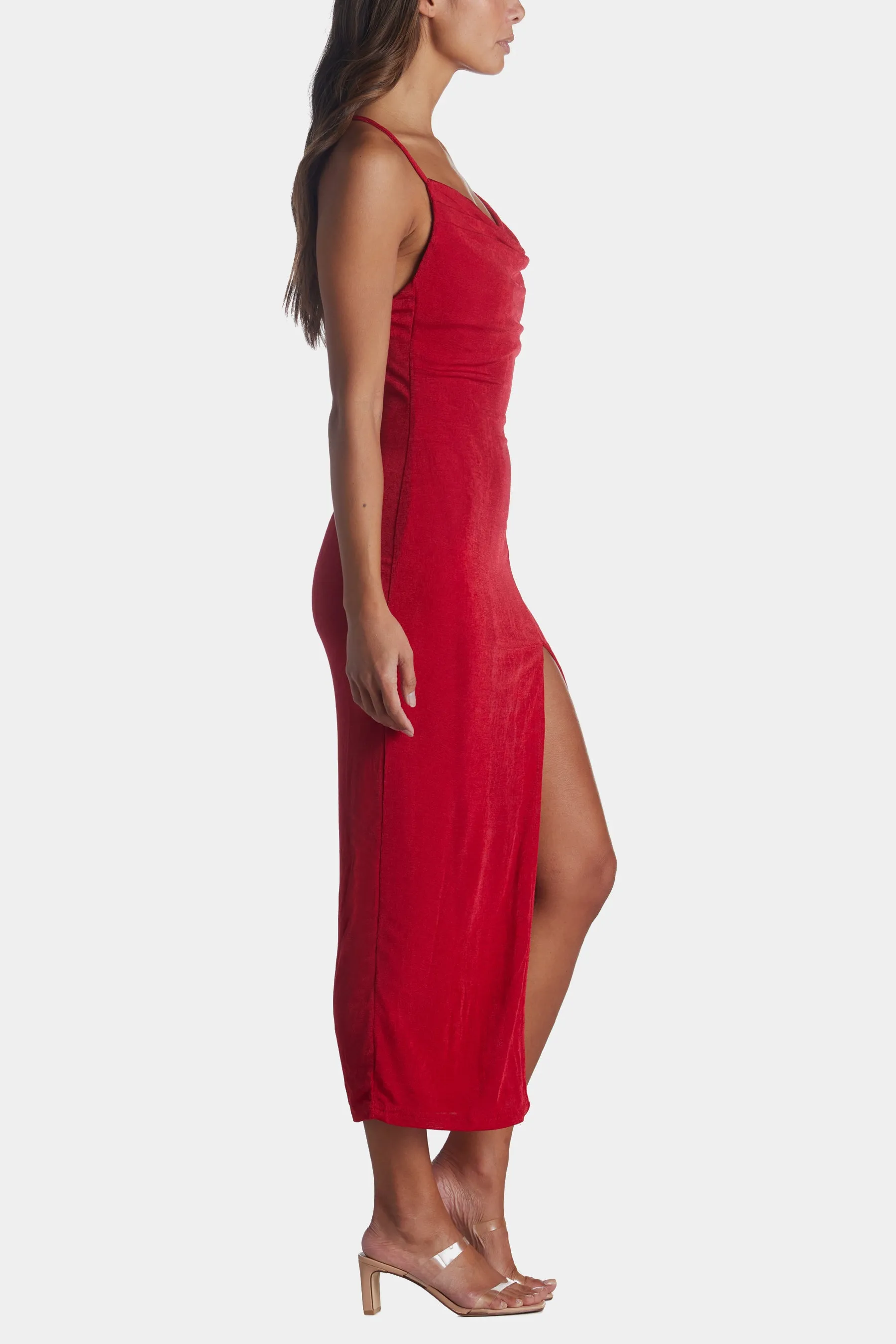 Cowl Neck Maxi Dress sold by Lord & Taylor product image thumbnail 4