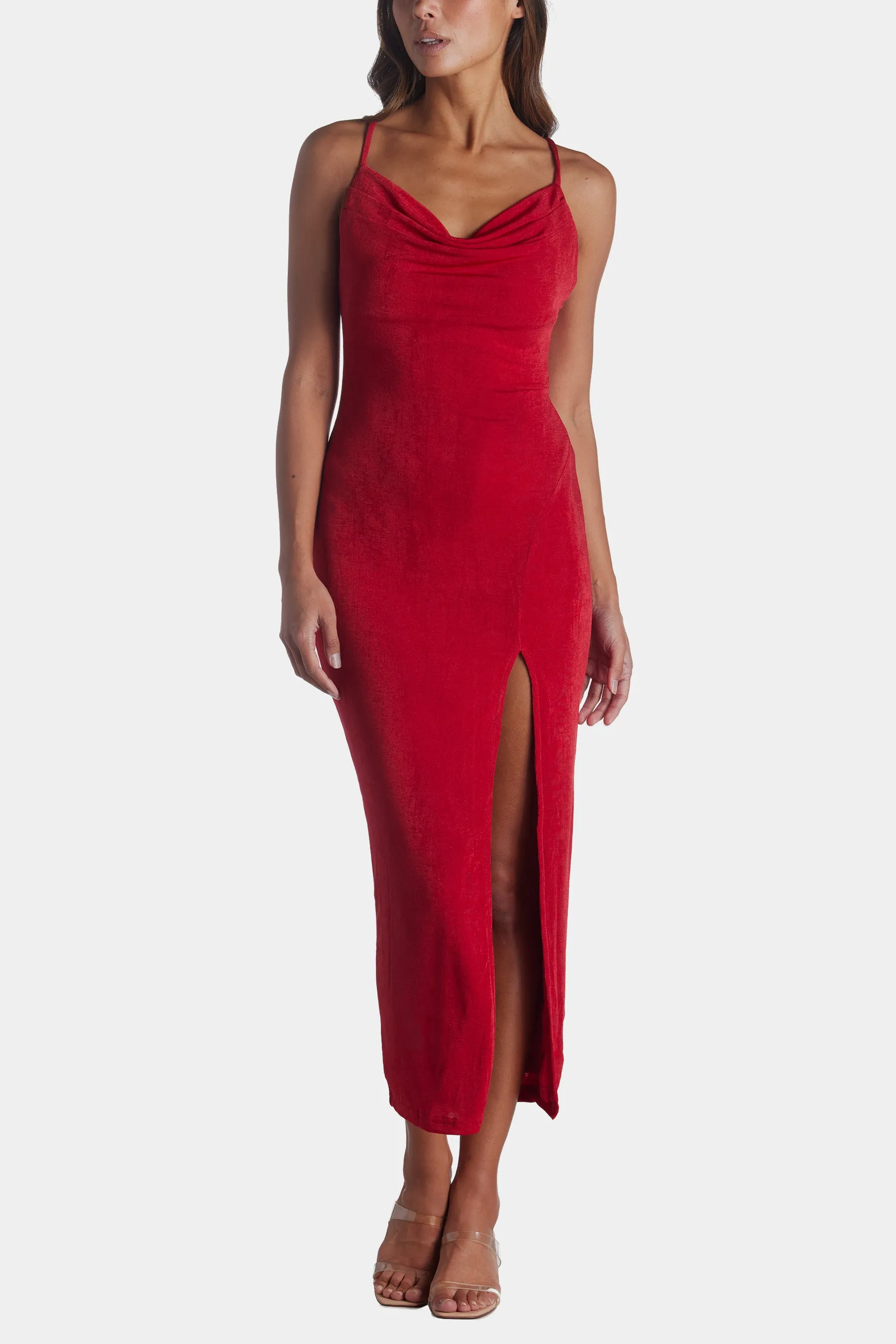 Cowl Neck Maxi Dress sold by Lord & Taylor product image thumbnail 5