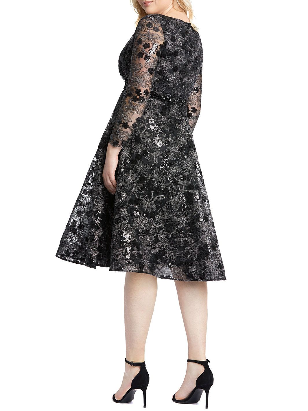 Long Sleeve Empire Knee Length Dress sold by Lord & Taylor product image thumbnail 2