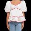 Embroidered Blouson Top sold by Lord & Taylor product image thumbnail 2