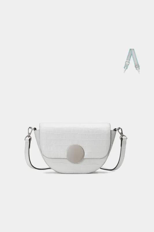 Lottie Croco Crossbody Bag sold by Lord & Taylor