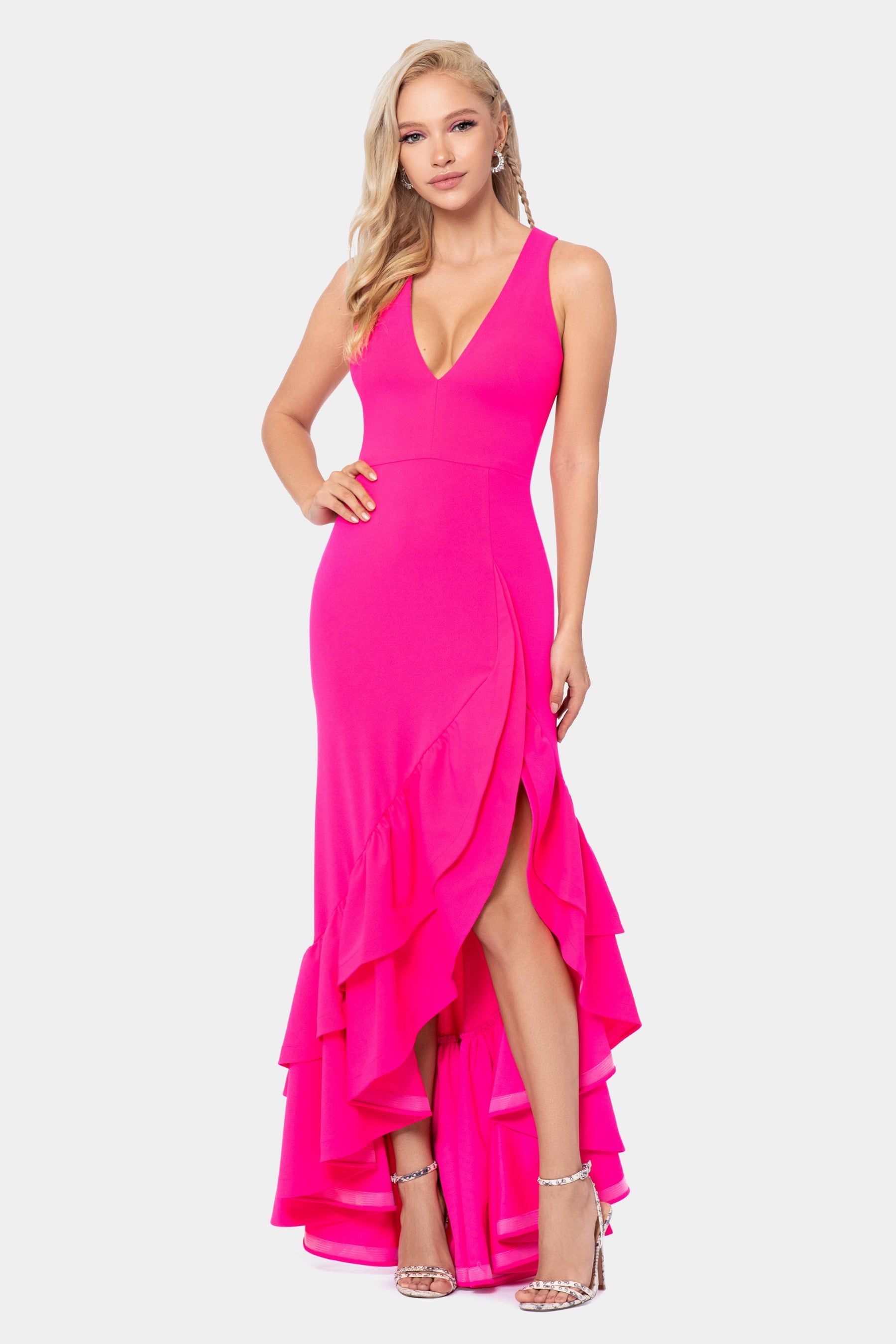 V-Neck Scuba Crepe sold by Lord & Taylor