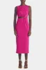 Gold Ring Detail Sleeveless Midi Dress sold by Lord & Taylor