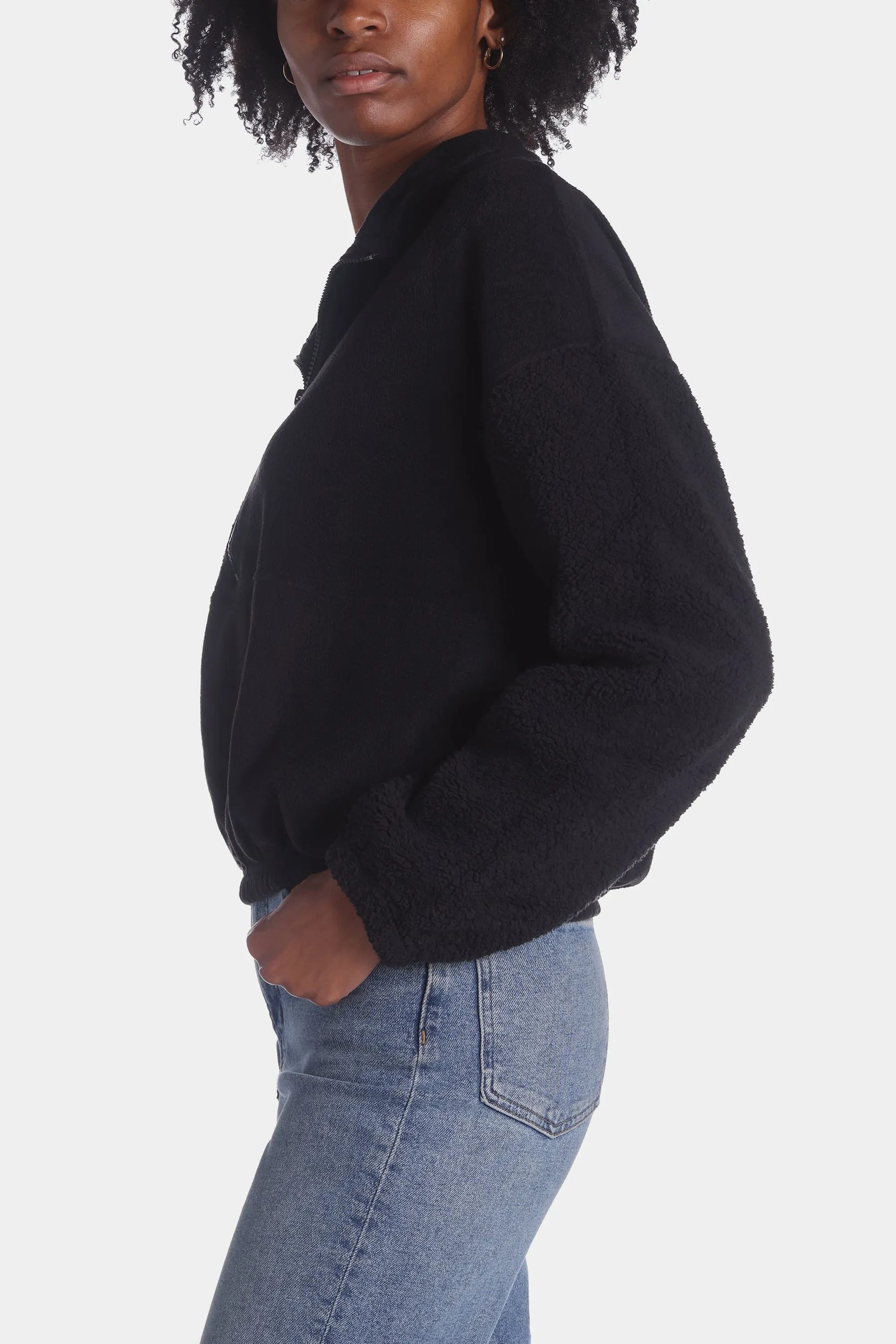 Tegan Fleece Half Zip sold by Lord & Taylor product image thumbnail 4