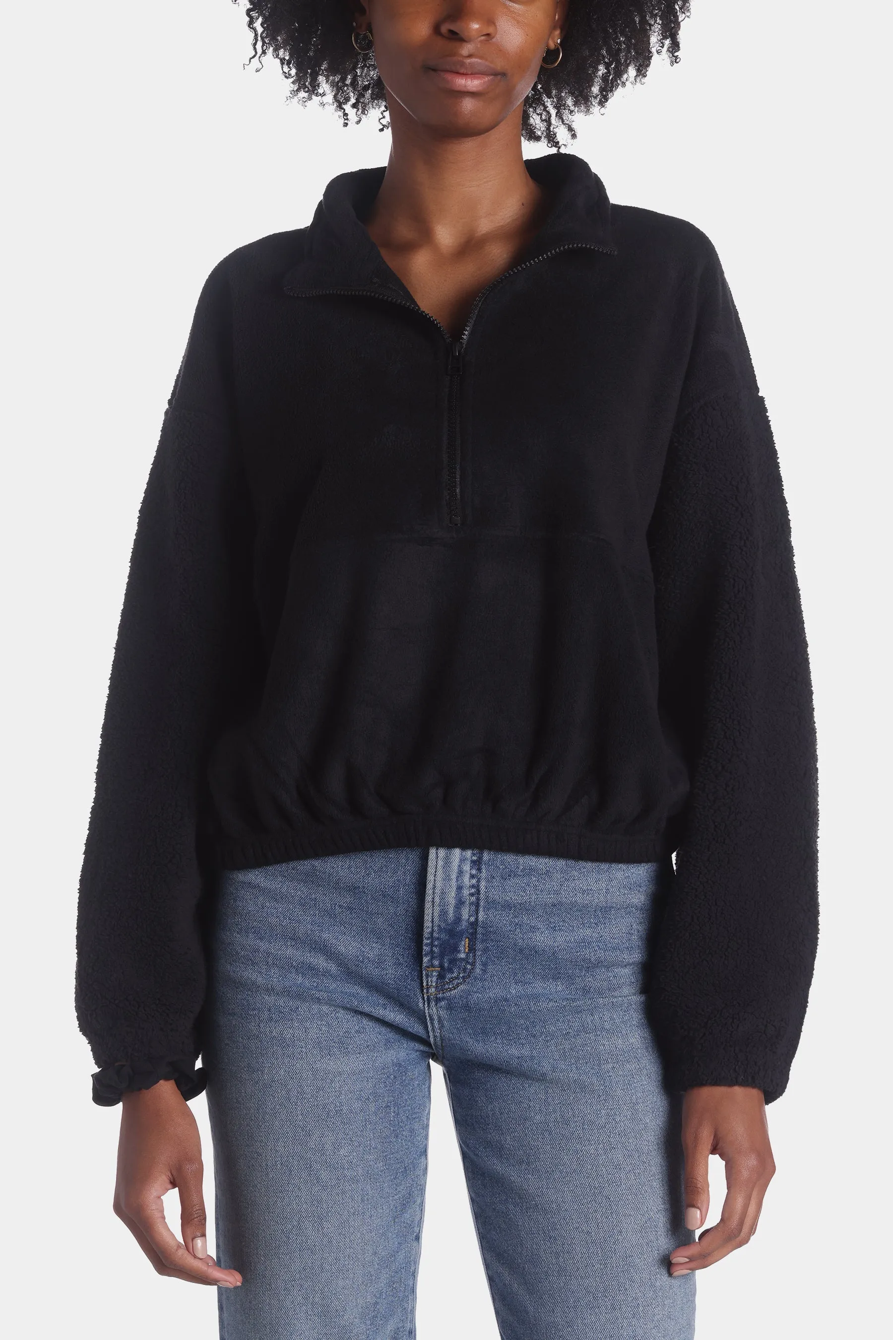 Tegan Fleece Half Zip sold by Lord & Taylor
