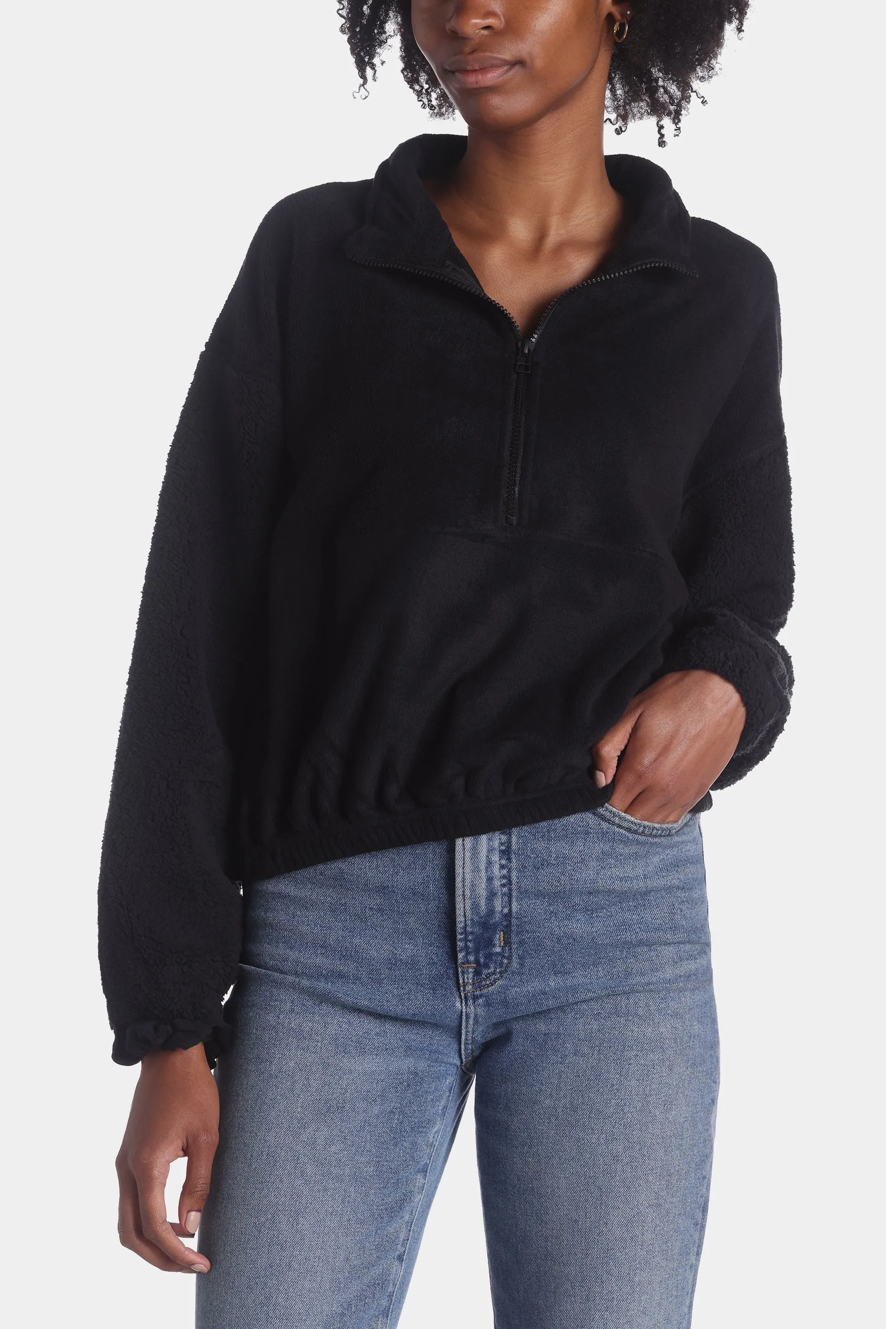 Tegan Fleece Half Zip sold by Lord & Taylor product image thumbnail 5