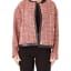 Faux Leather Trim Tweed Jacket sold by Lord & Taylor product image thumbnail 3
