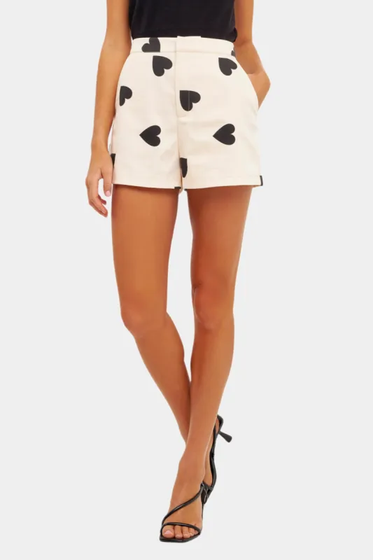 Heart Shape Shorts sold by Lord & Taylor
