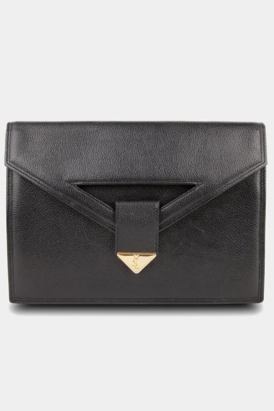 Logo Detail Clutch sold by Lord & Taylor