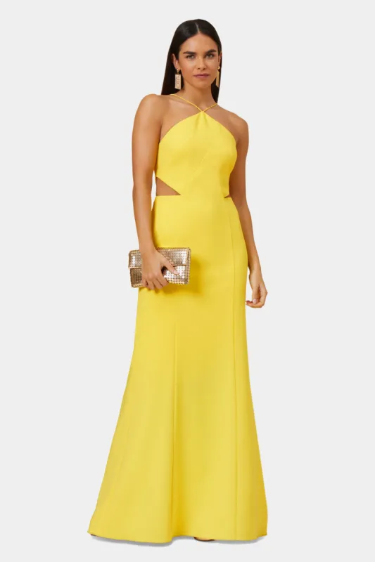 Crepe Cutout Mermaid Dress sold by Lord & Taylor