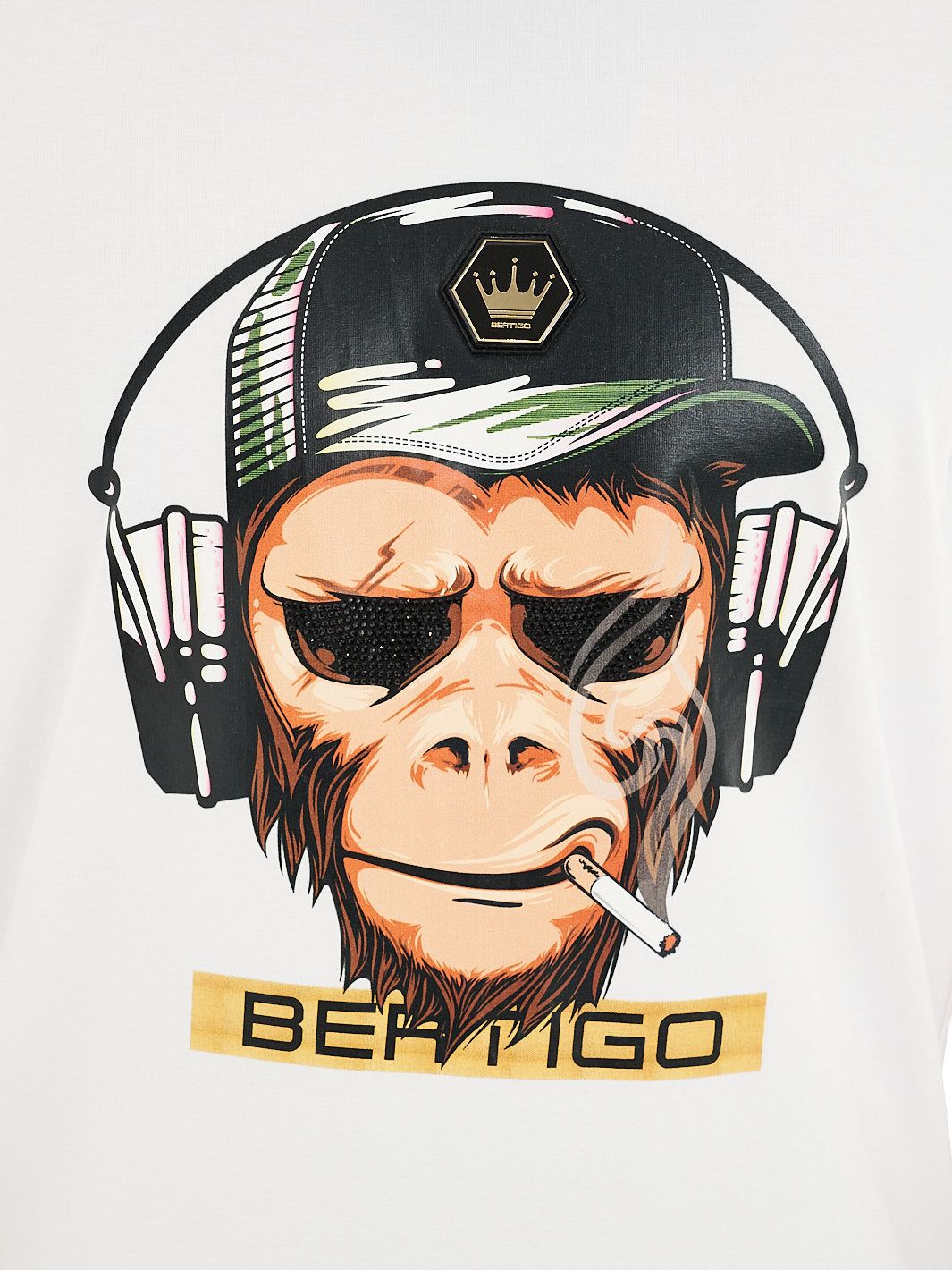 Monkey DJ Graphic T-Shirt sold by Lord & Taylor product image thumbnail 6