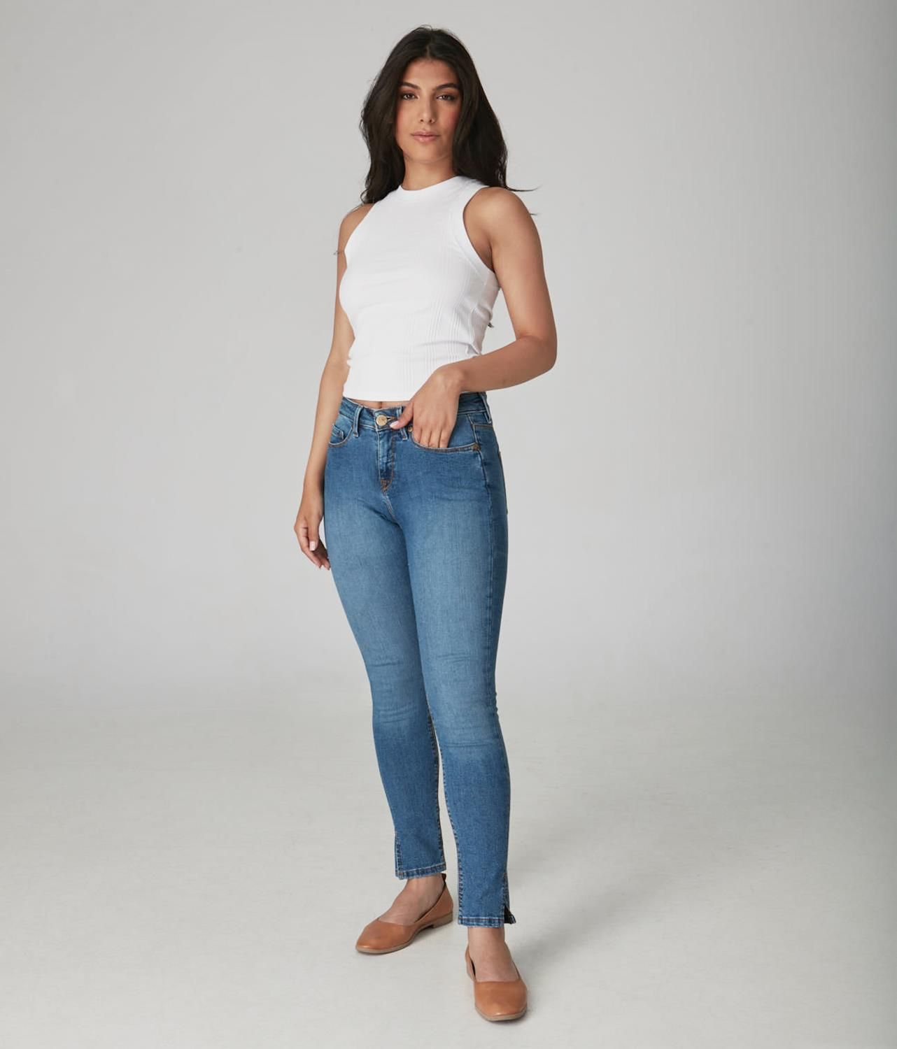 Blair Mid-Rise Skinny Jeans sold by Lord & Taylor product image thumbnail 6