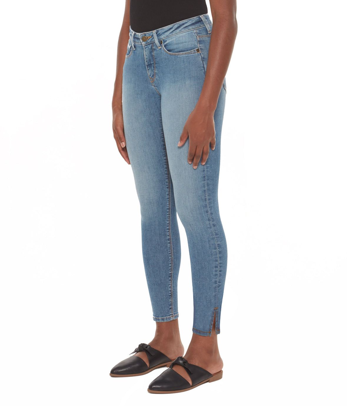 Blair Mid-Rise Skinny Jeans sold by Lord & Taylor product image thumbnail 3