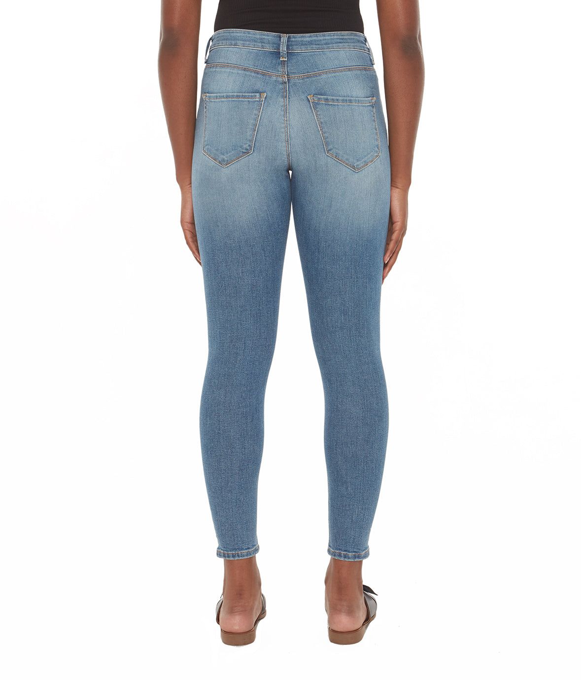 Blair Mid-Rise Skinny Jeans sold by Lord & Taylor product image thumbnail 4