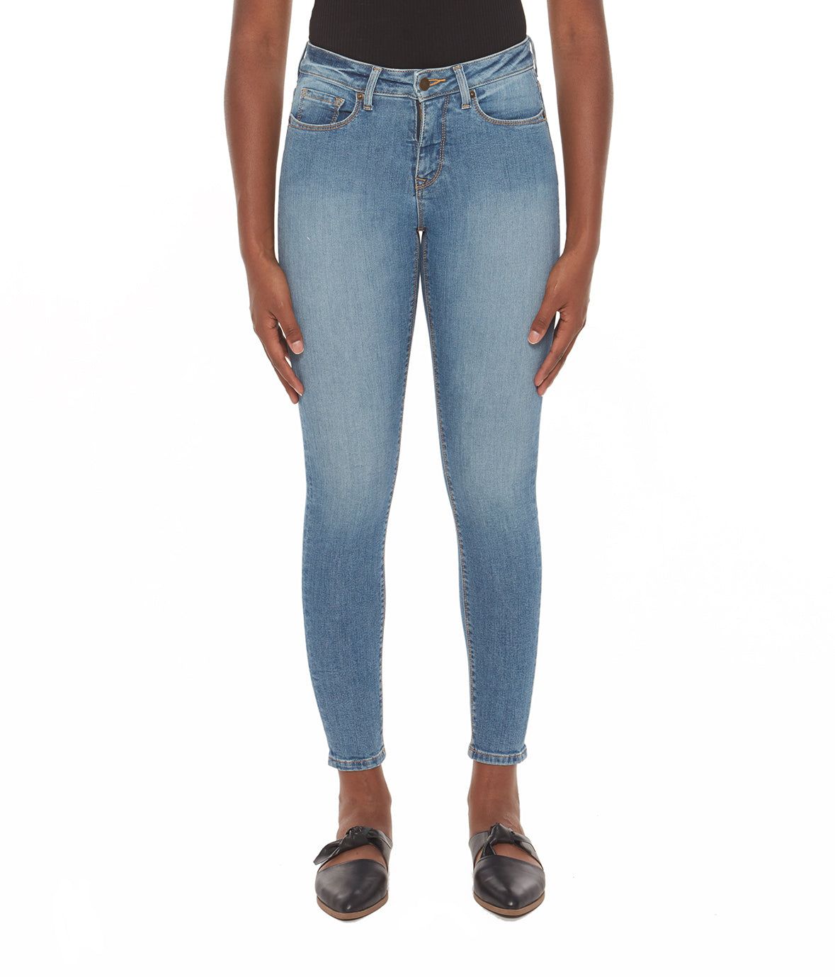 Blair Mid-Rise Skinny Jeans sold by Lord & Taylor product image thumbnail 2