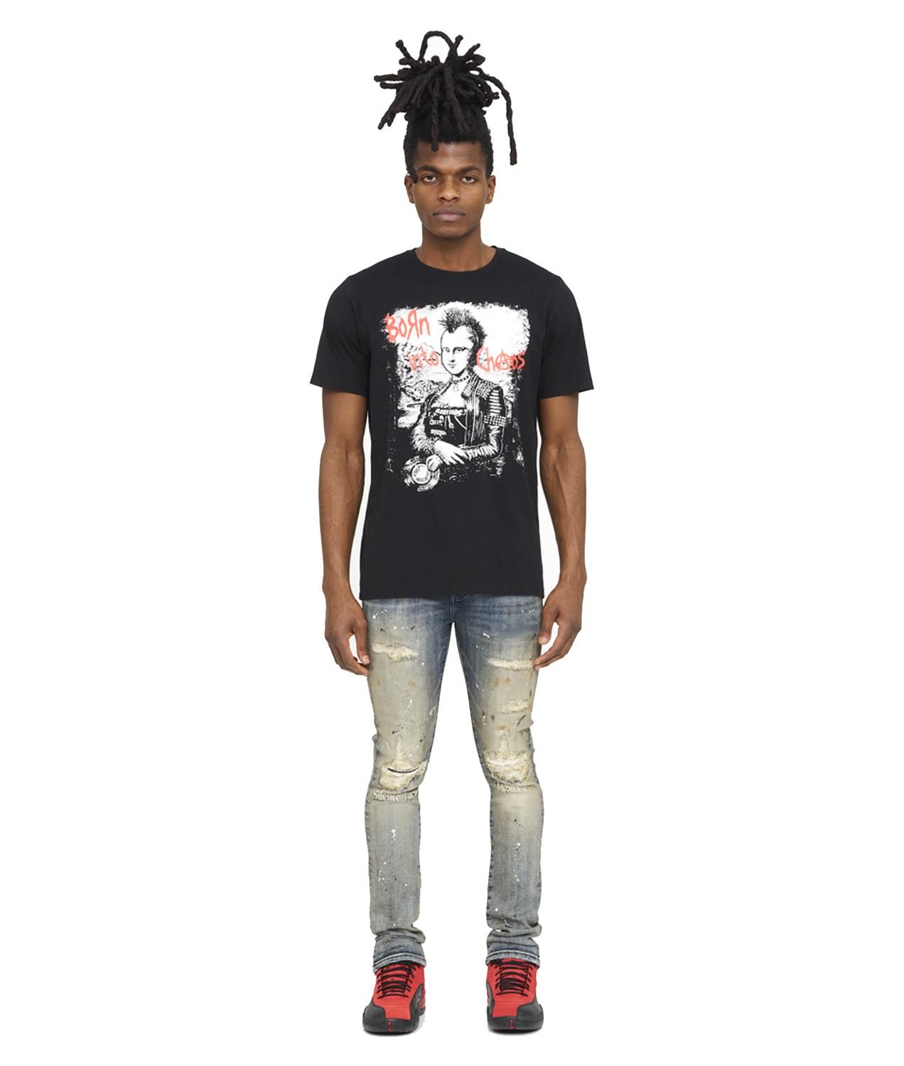 Born Into Chaos Graphic T-Shirt sold by Lord & Taylor product image thumbnail 2