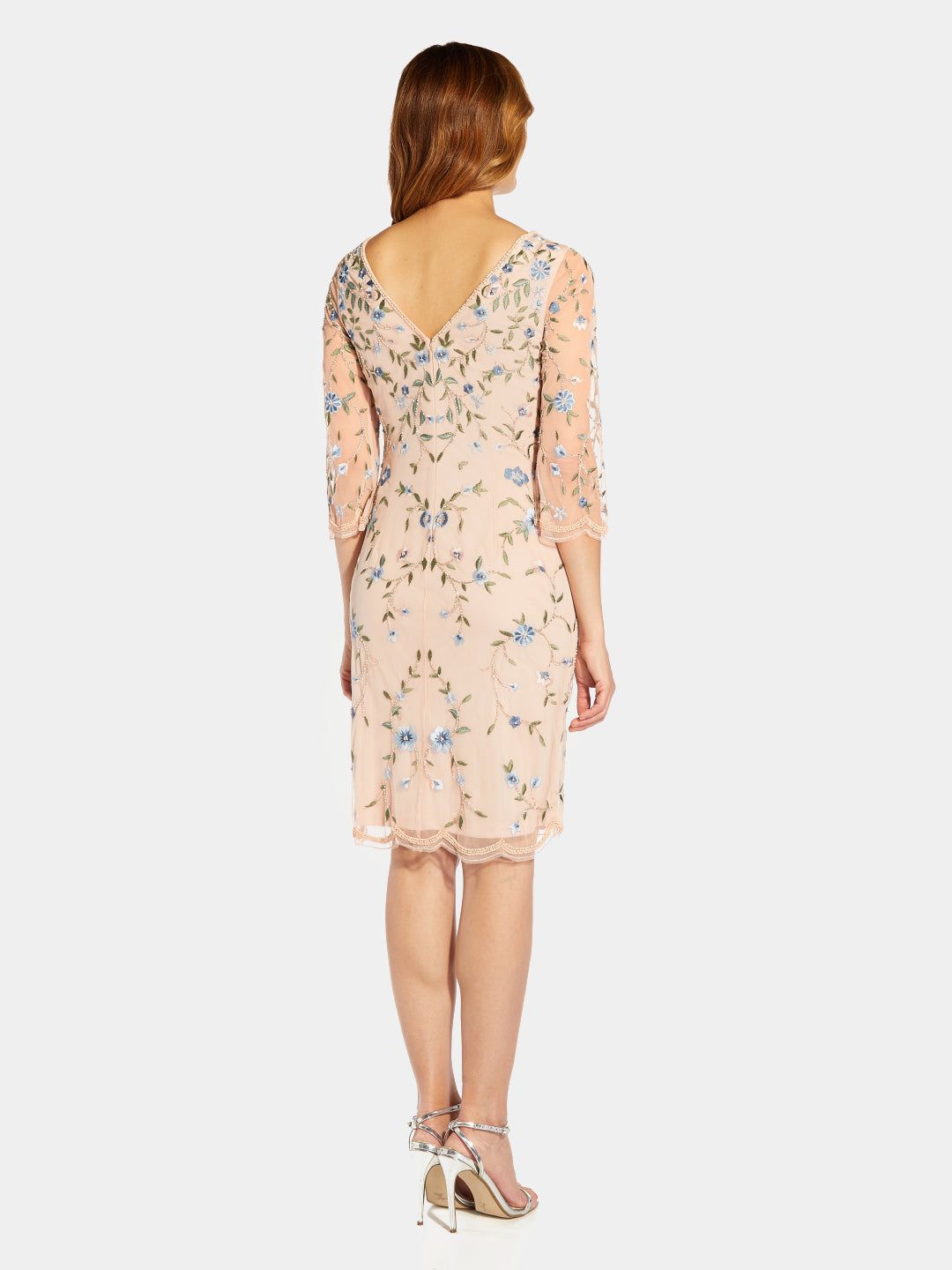 Bead Embroidery Sheath Dress sold by Lord & Taylor product image thumbnail 2