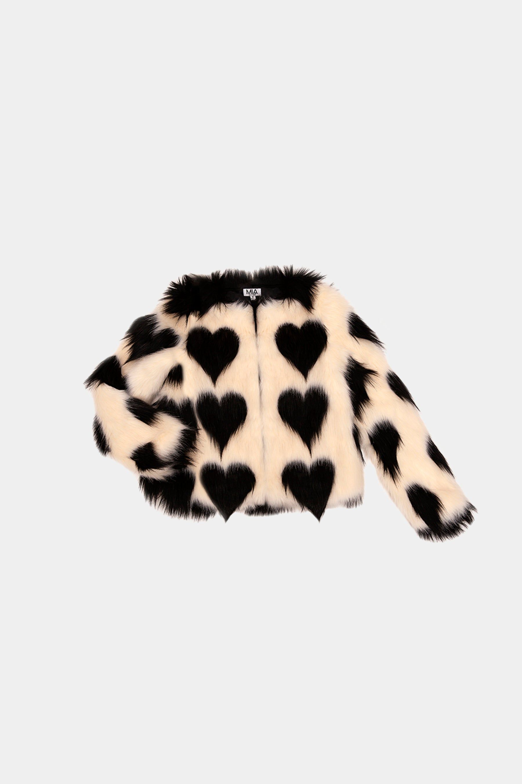 Girls Heart Fur Jacket sold by Lord & Taylor product image thumbnail 2
