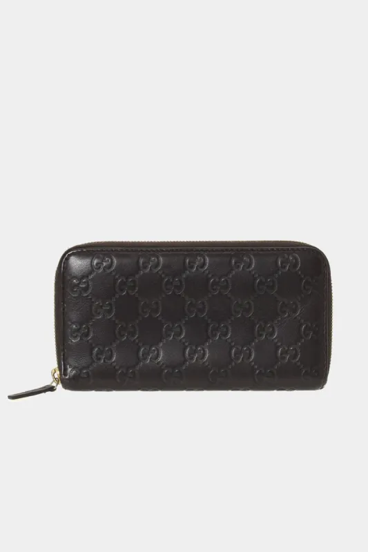 Guccissima Zip Around Wallet sold by Lord & Taylor