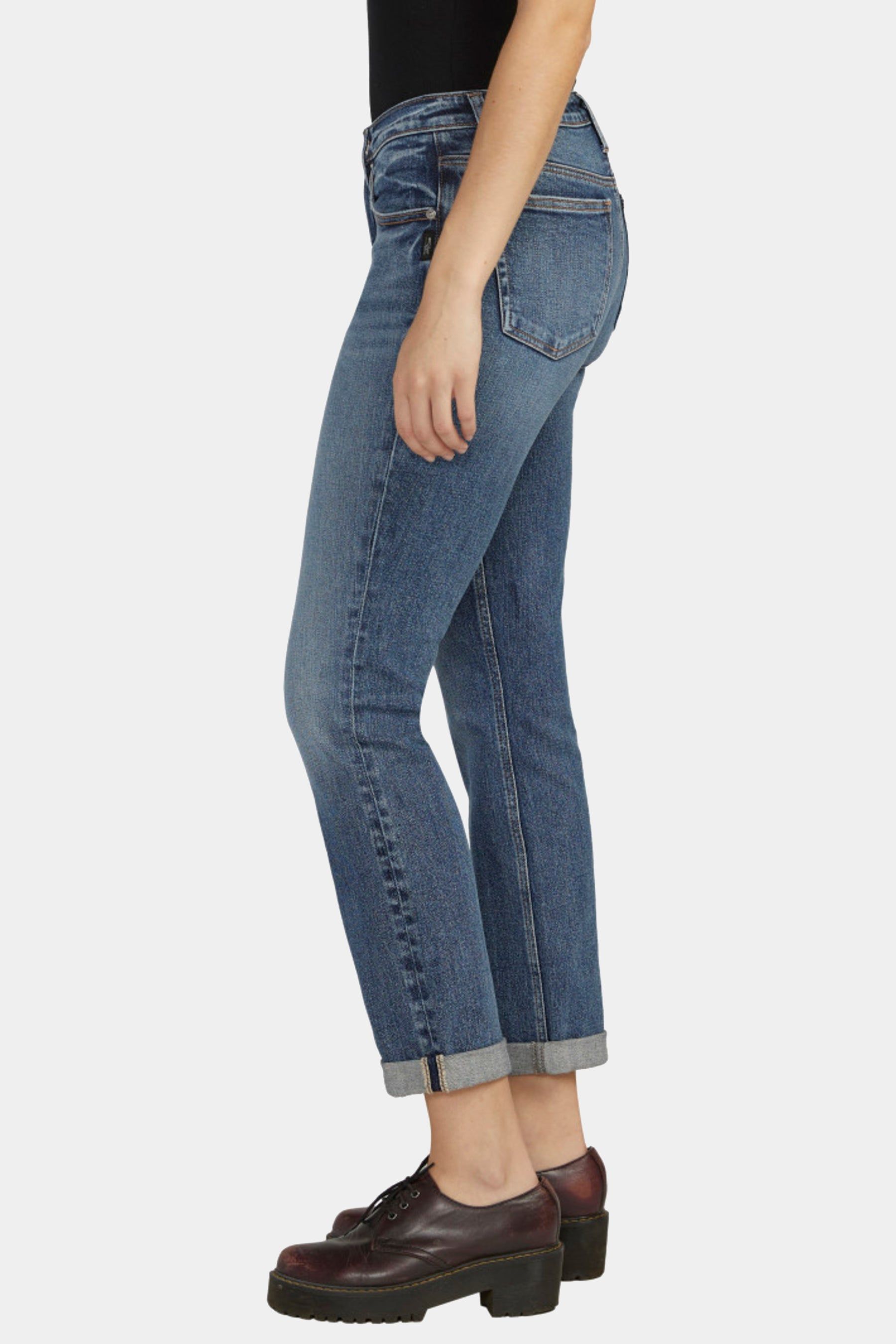 Beau High Rise Slim Leg Jeans sold by Lord & Taylor product image thumbnail 4