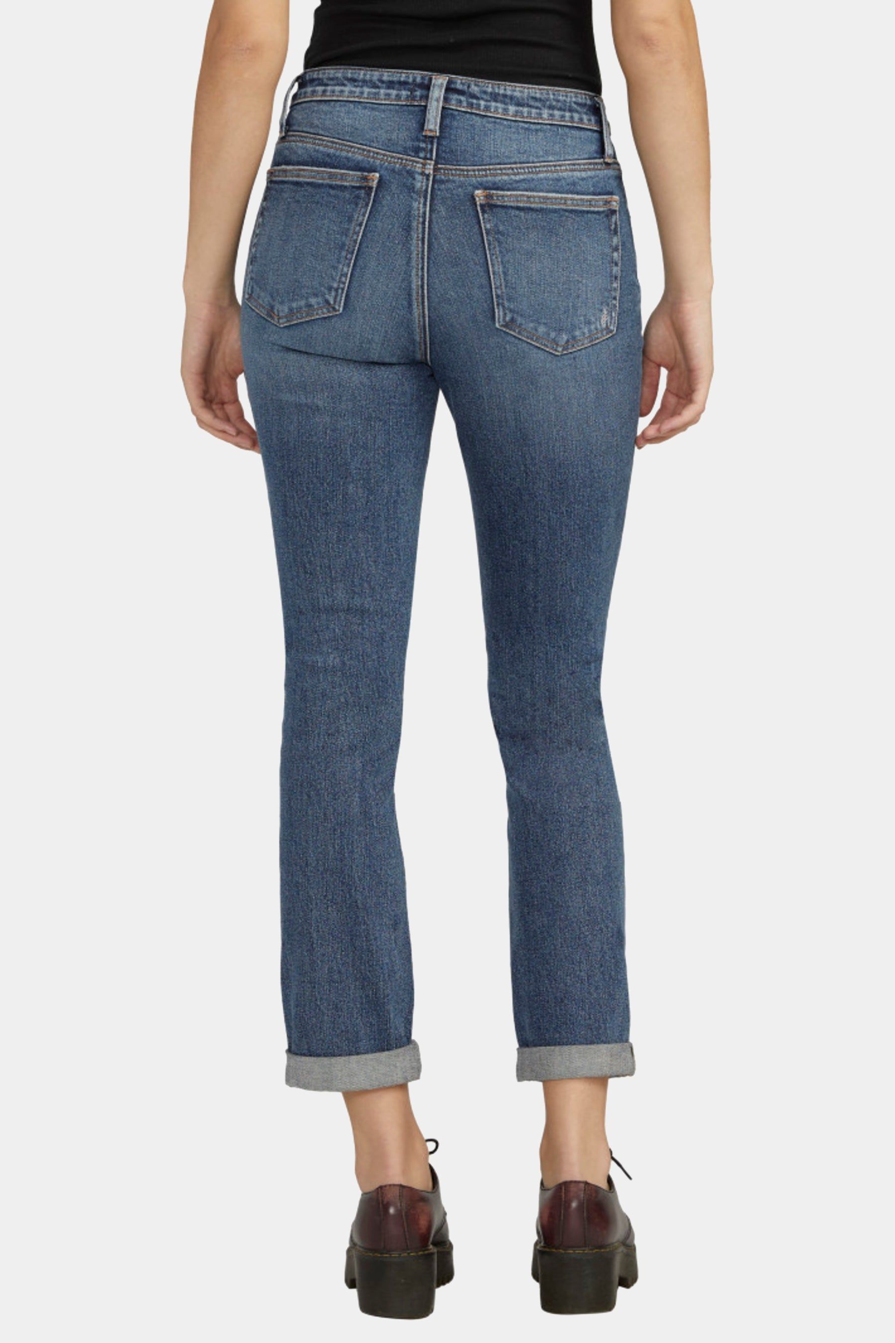 Beau High Rise Slim Leg Jeans sold by Lord & Taylor product image thumbnail 2