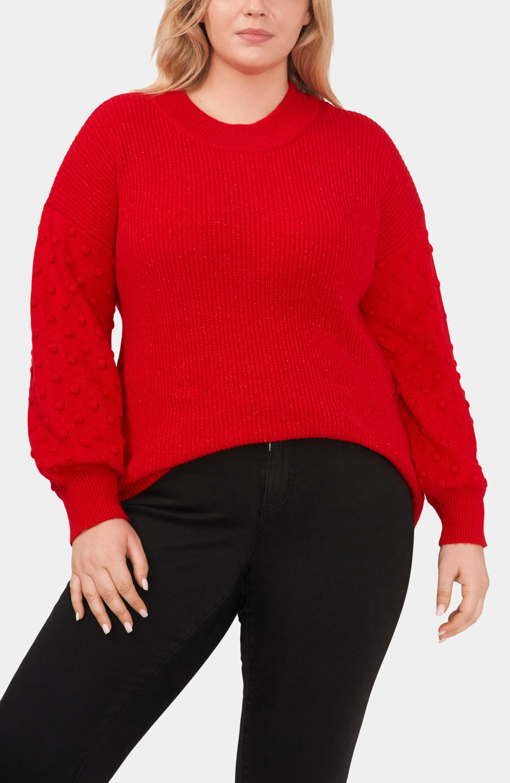 Bobble Sleeve Sweater sold by Lord & Taylor product image thumbnail 2