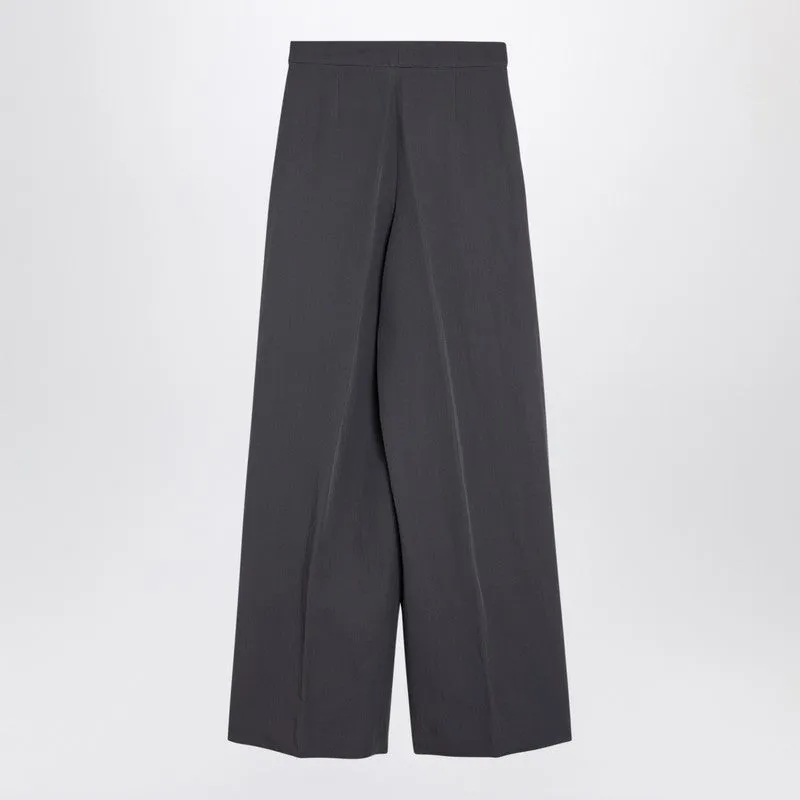 Dries Van Noten Taupe wool-blend wide trousers sold by Lord & Taylor product image thumbnail 2