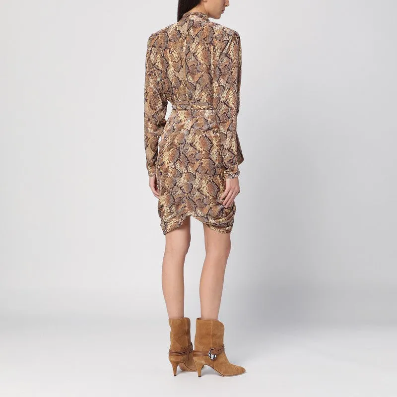 ISABEL MARANT Cleora snake print dress sold by Lord & Taylor product image thumbnail 2