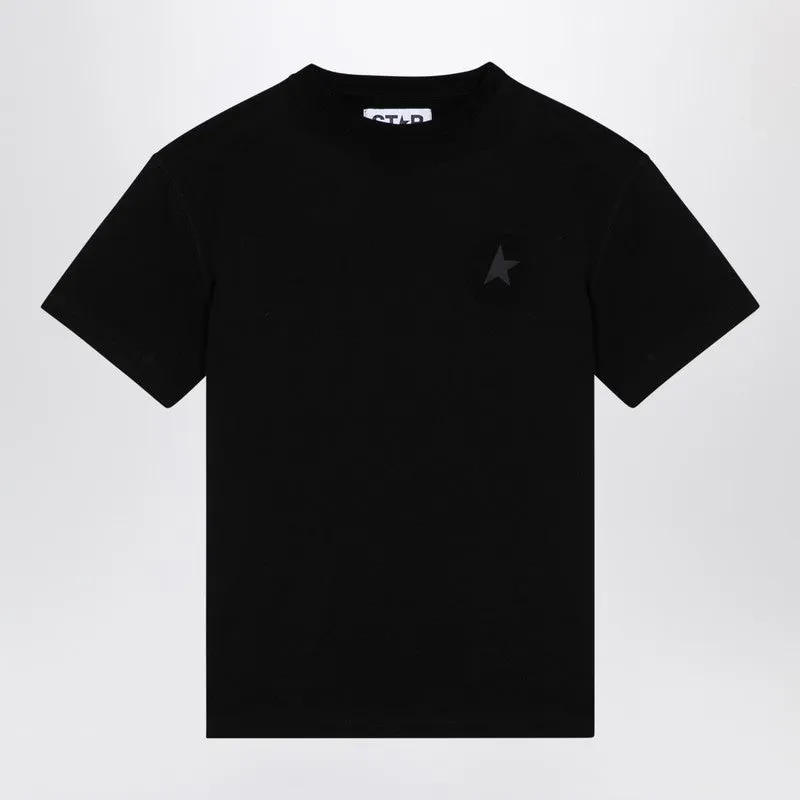 Golden Goose Star black crew-neck T-shirt sold by Lord & Taylor