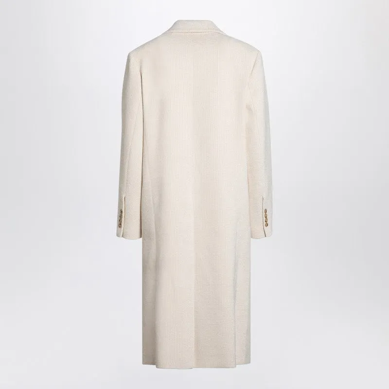 Margaux Lönnberg White single-breasted coat sold by Lord & Taylor product image thumbnail 2