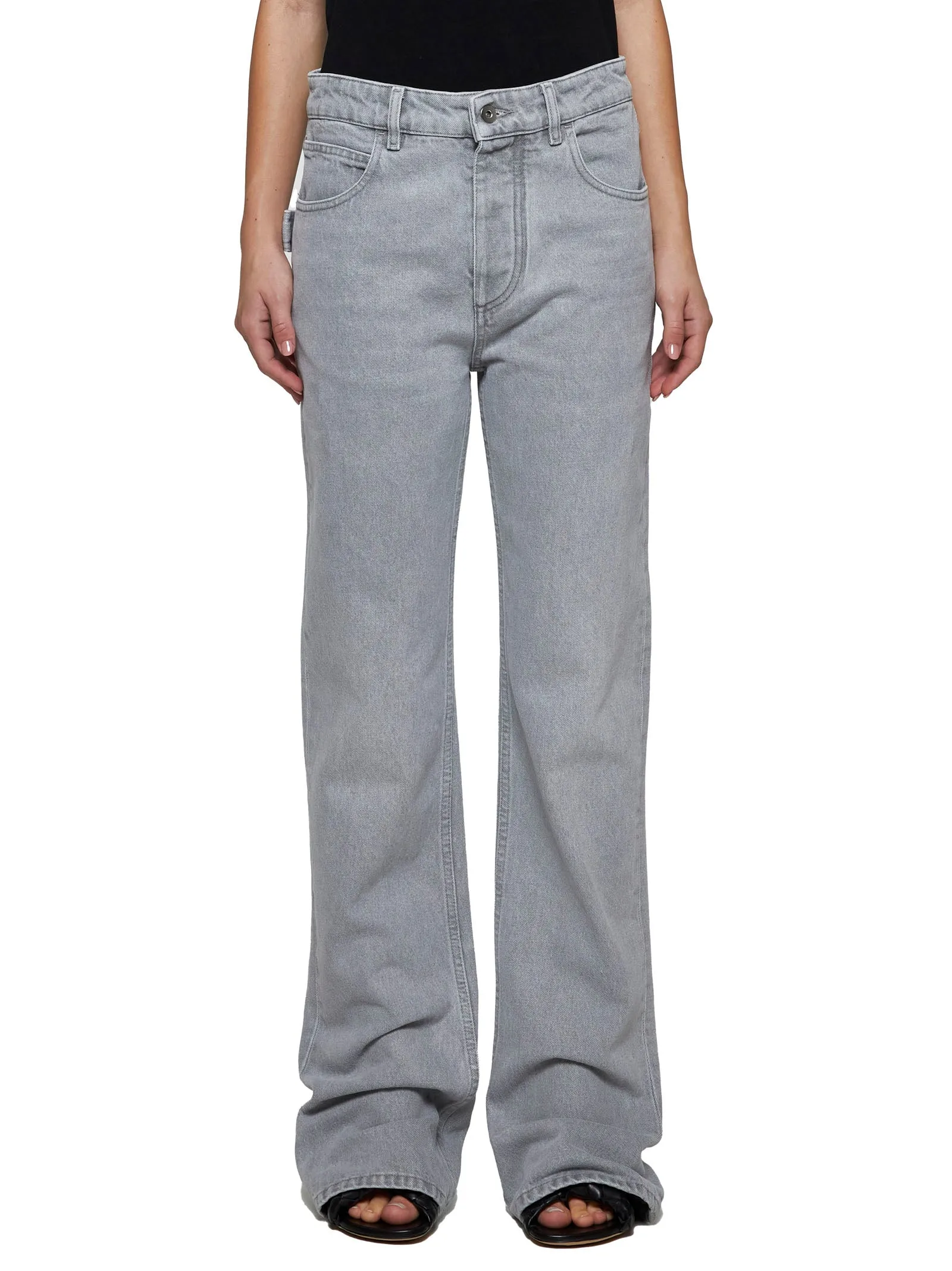 Bottega Veneta Flared-Leg Jeans sold by Lord & Taylor product image thumbnail 3