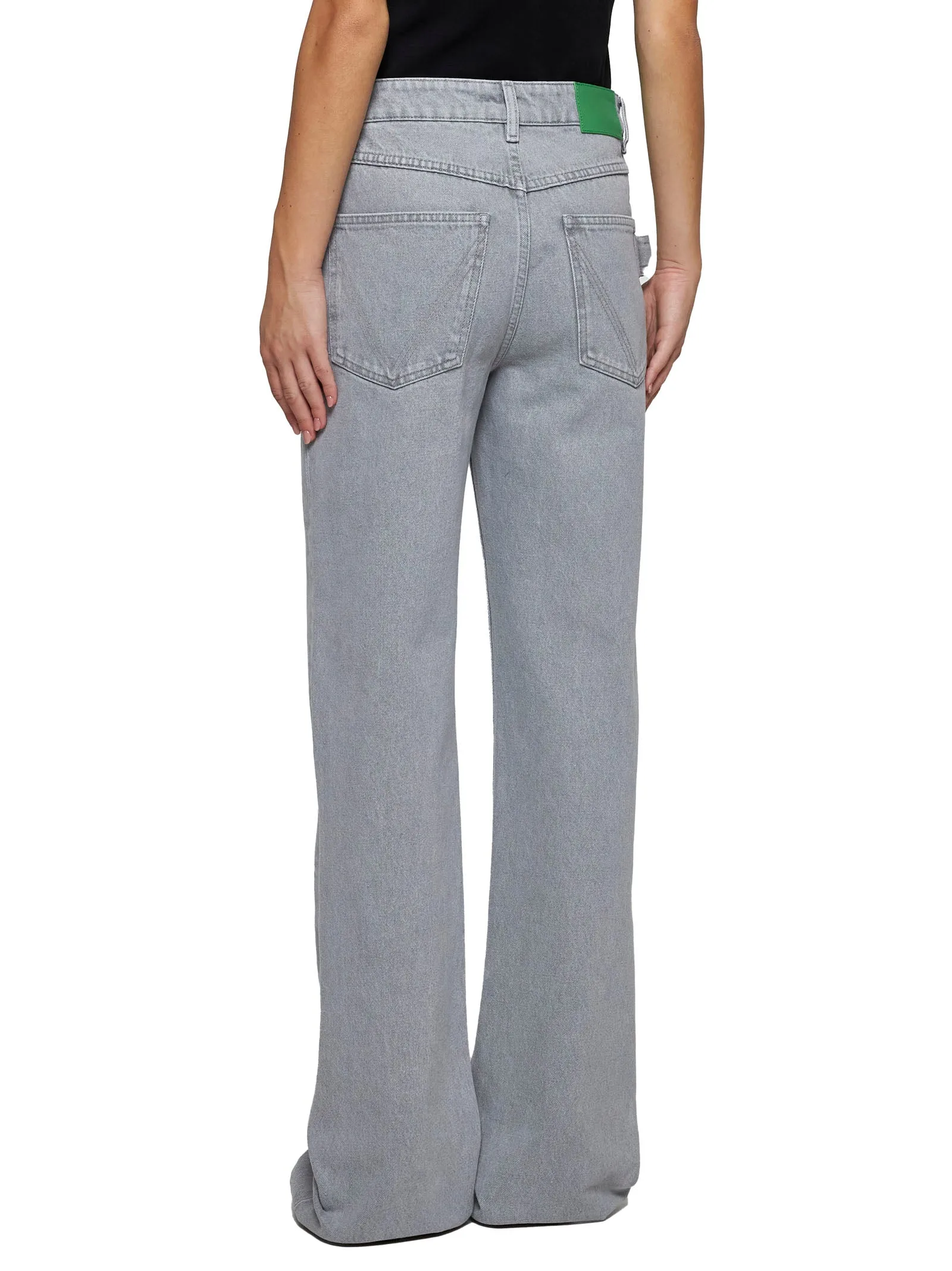 Bottega Veneta Flared-Leg Jeans sold by Lord & Taylor product image thumbnail 4