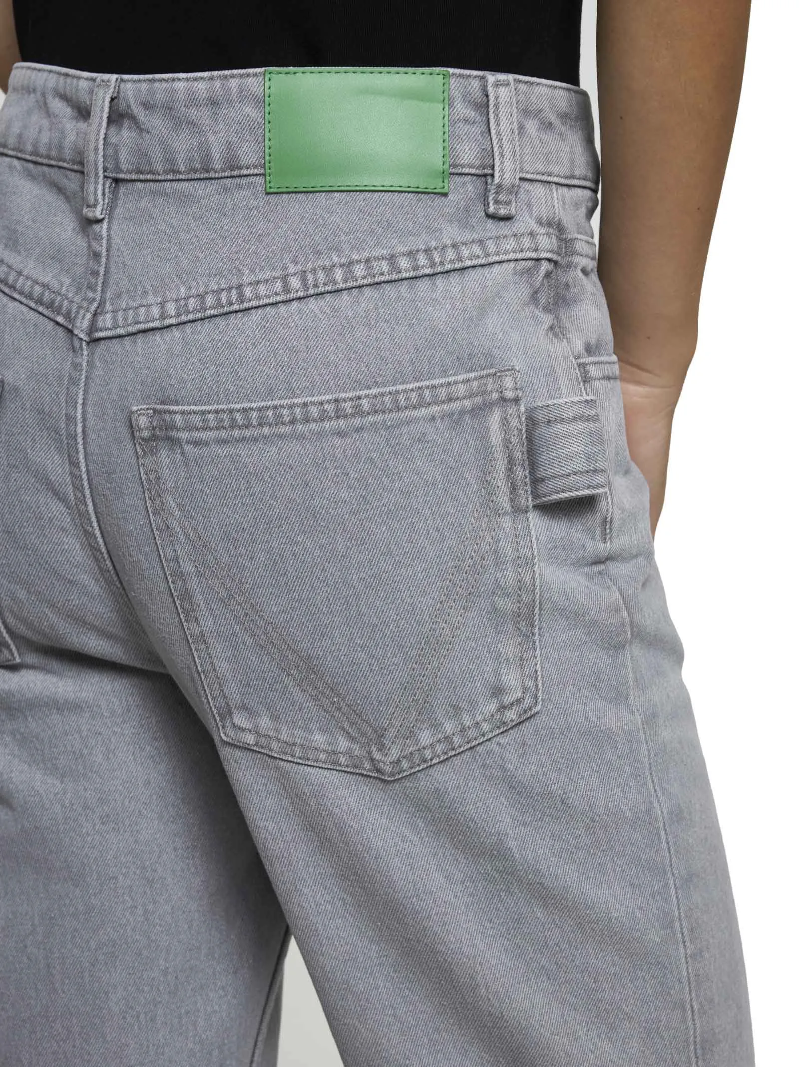 Bottega Veneta Flared-Leg Jeans sold by Lord & Taylor product image thumbnail 5