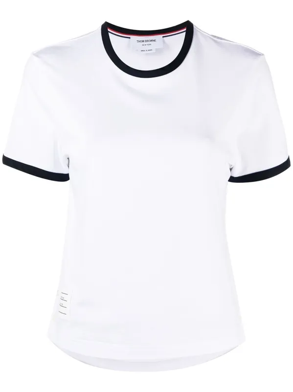 Thom Browne T-shirts and Polos White sold by Lord & Taylor